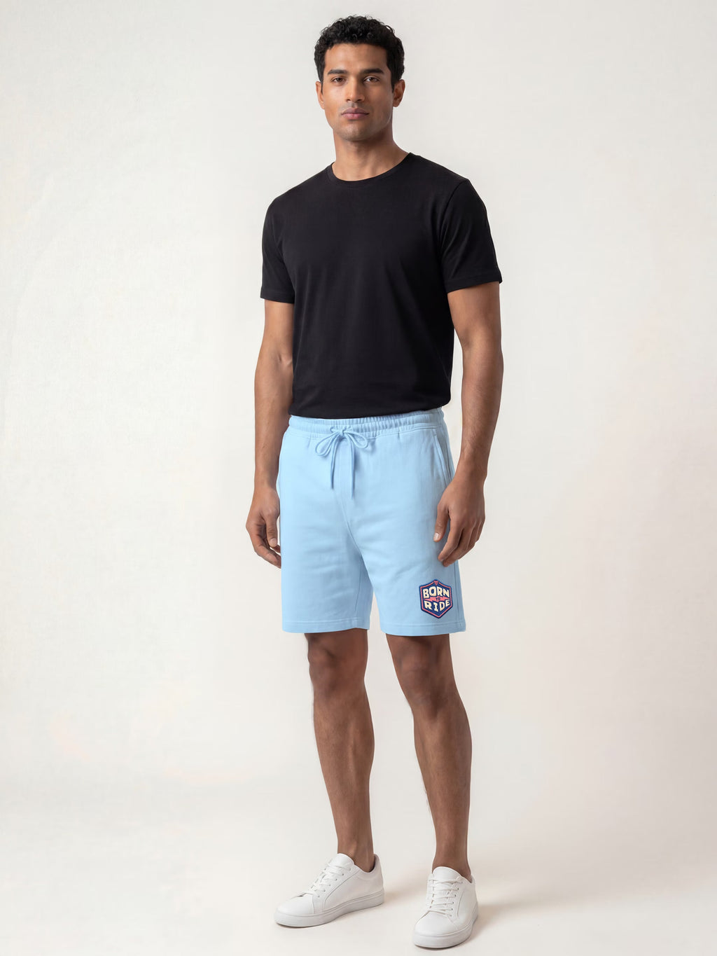 Born to Ride Cotton Mens Shorts