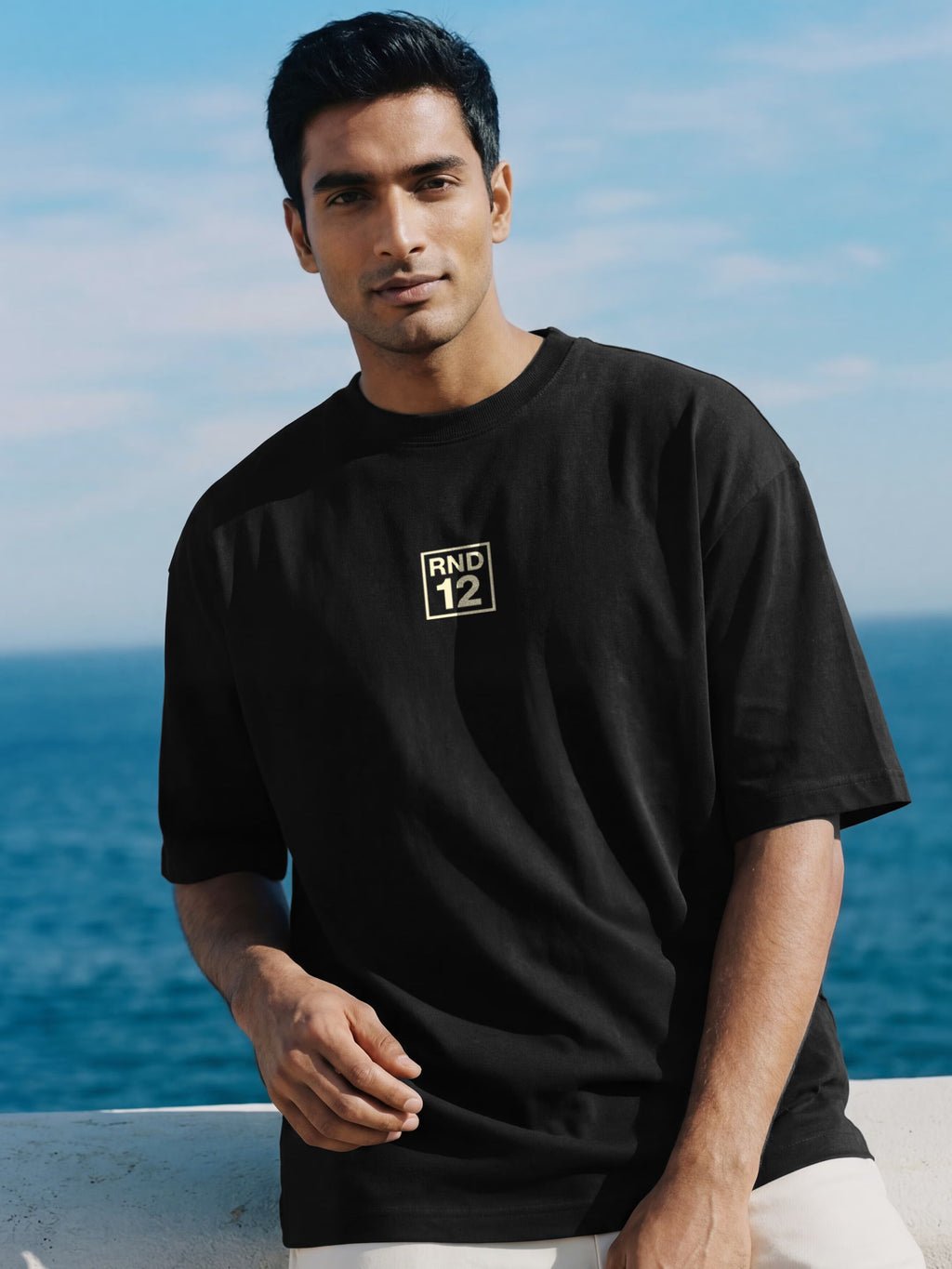 Courage Cotton Men's Oversized T-Shirt