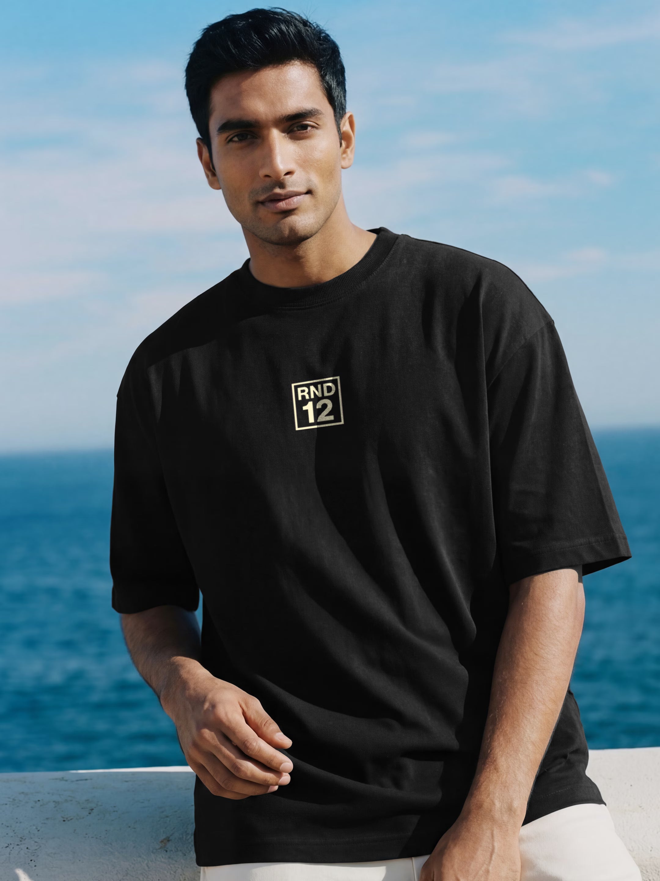 Courage Cotton Men's Oversized T-Shirt