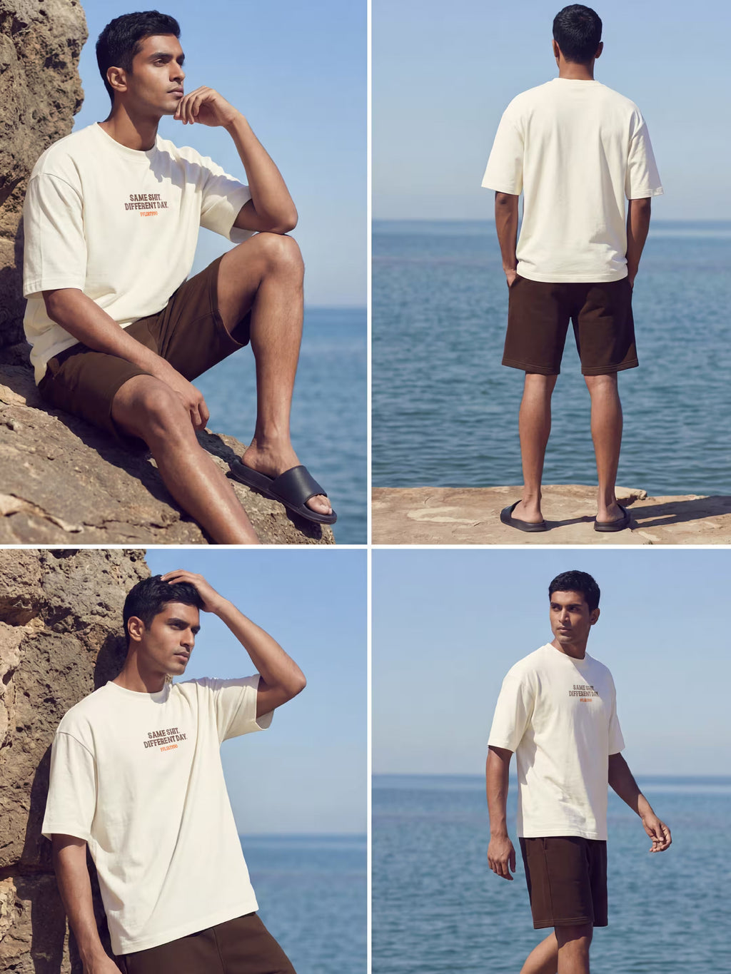 Same Shit Cotton Men's Oversized T-Shirt