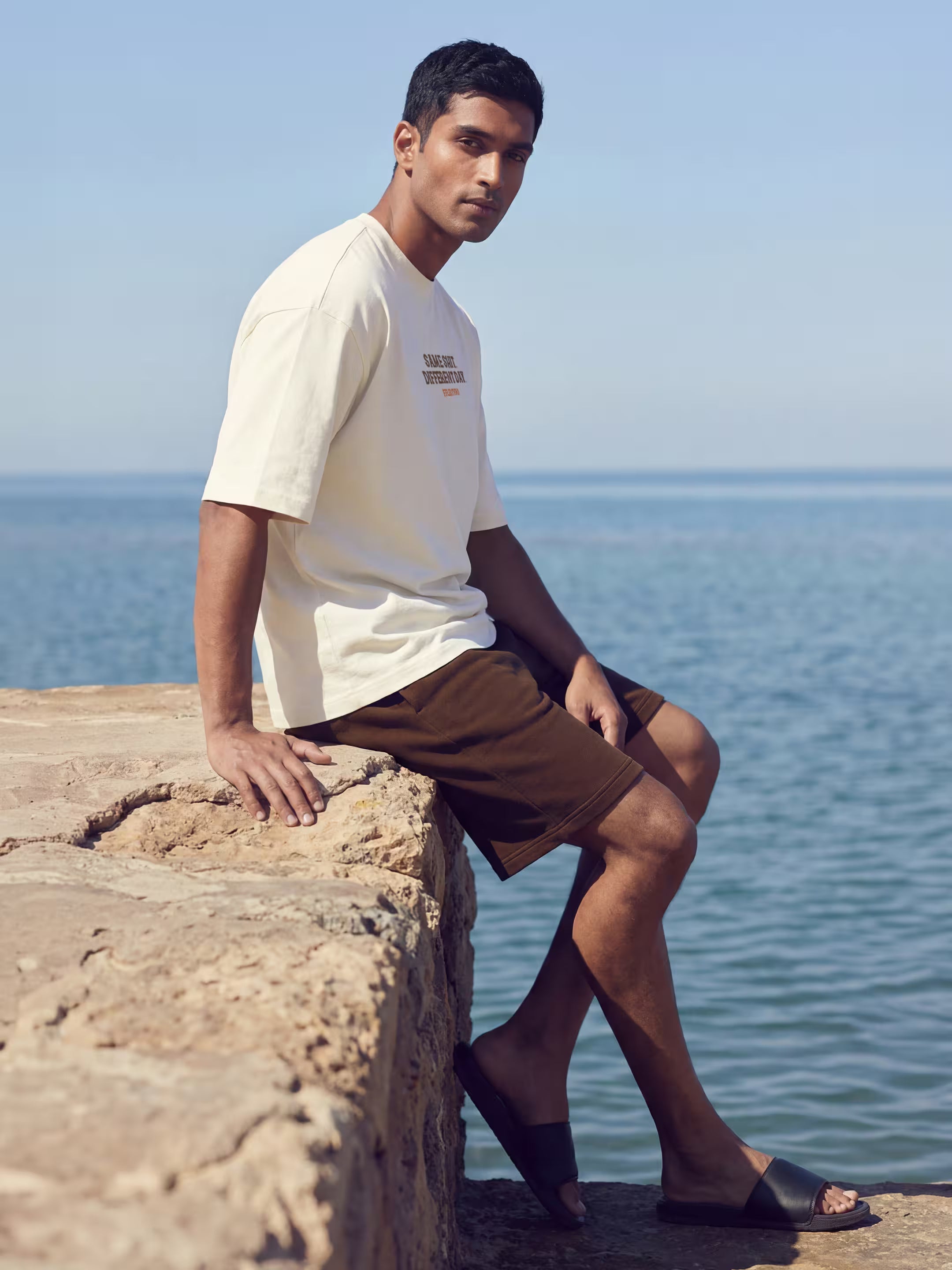 Same Shit Cotton Men's Oversized T-Shirt