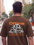 Offline Cotton Men's Oversized T-Shirt