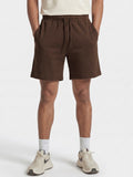 Chocolate Brown Cotton Men's Shorts