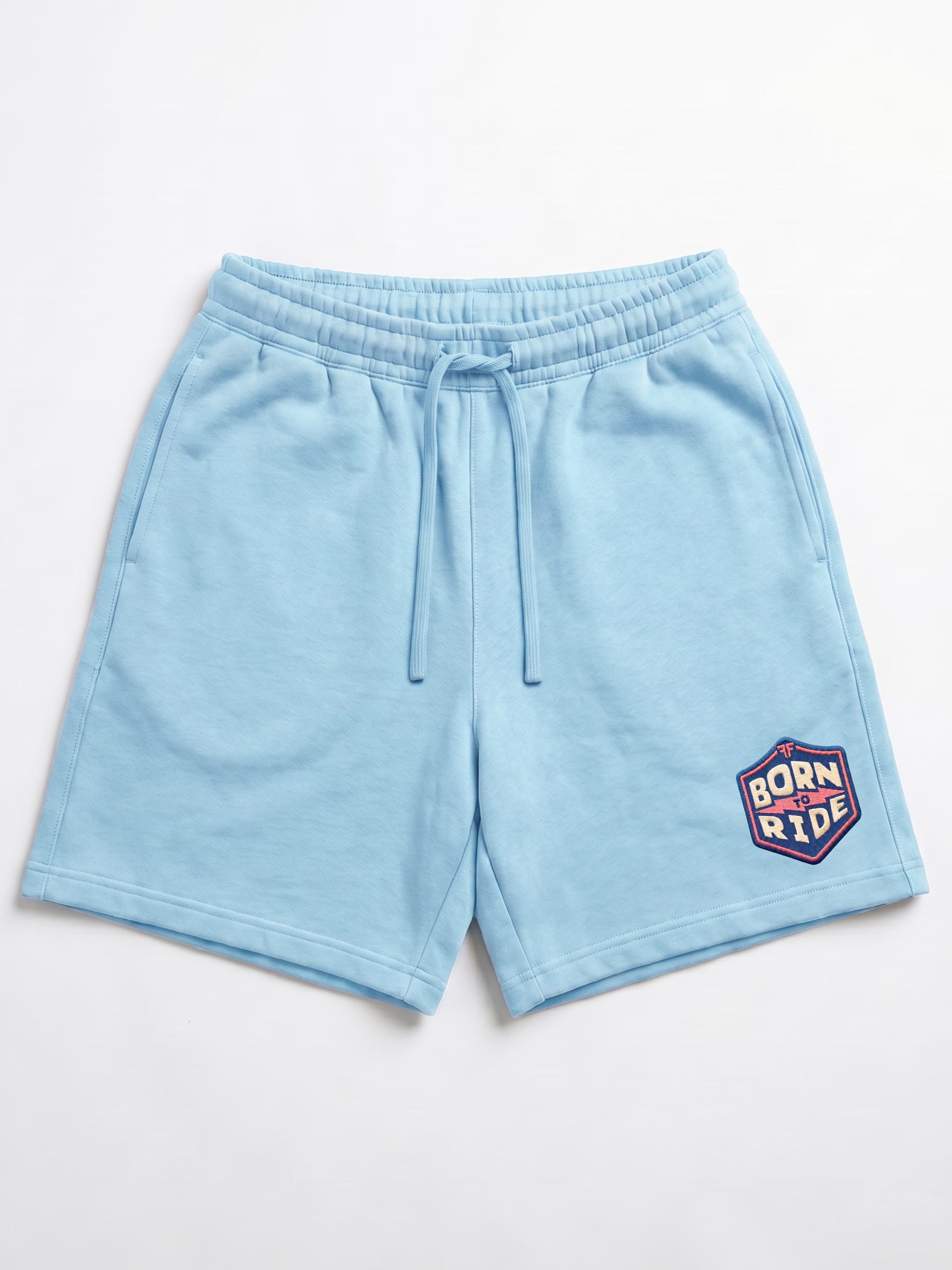 Born to Ride Cotton Mens Shorts