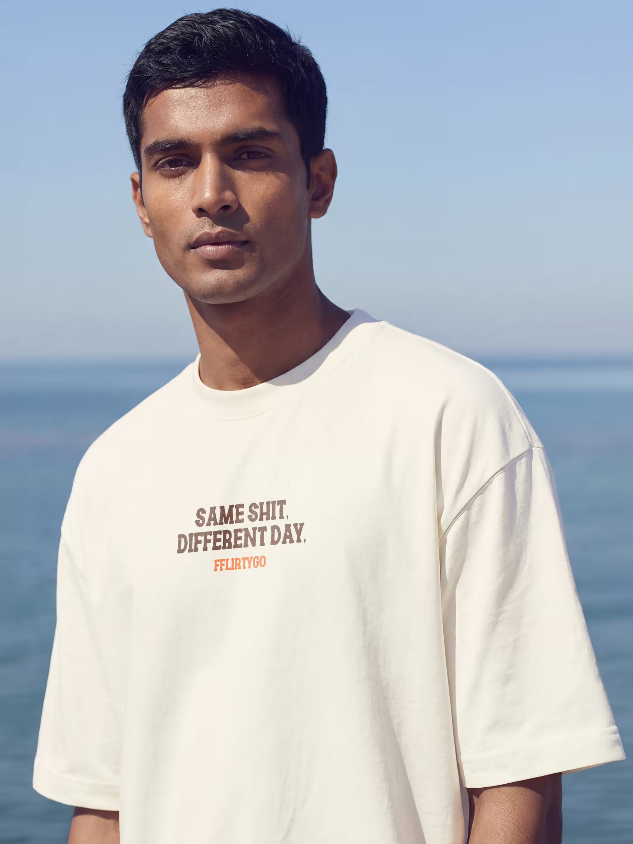 Same Shit Cotton Men's Oversized T-Shirt