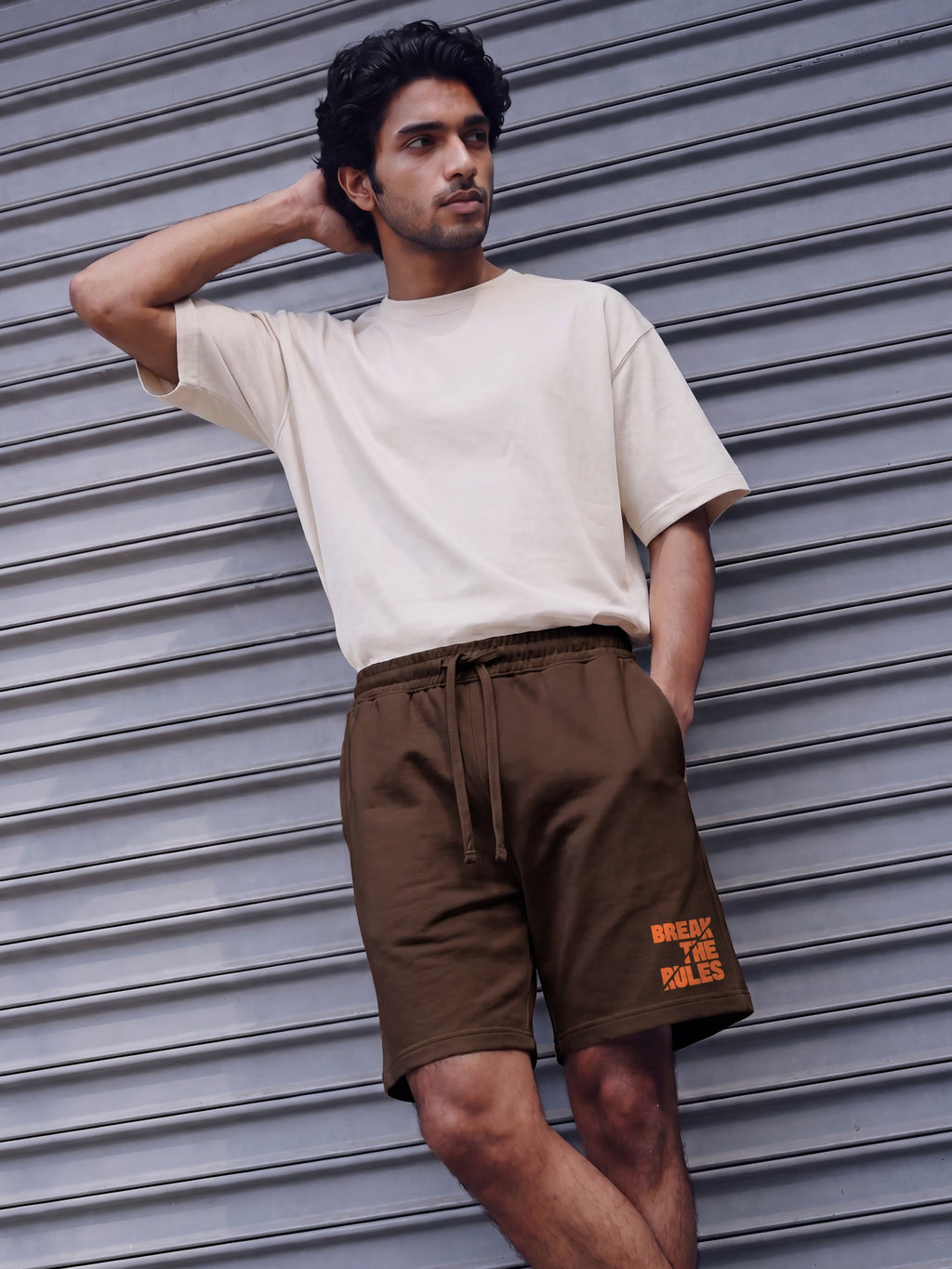 Break The Rules Cotton Mens Shorts