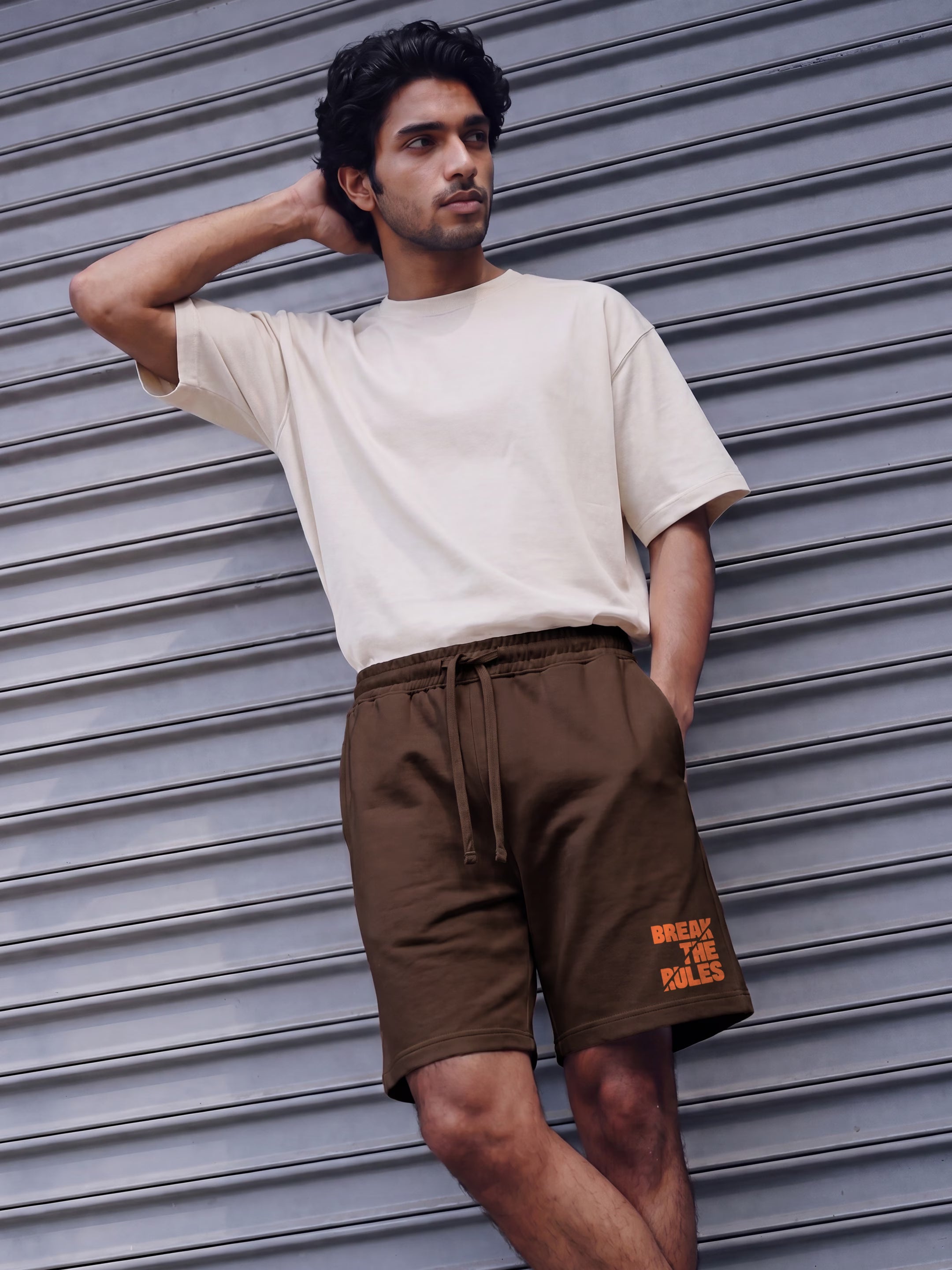 Break The Rules Cotton Mens Shorts