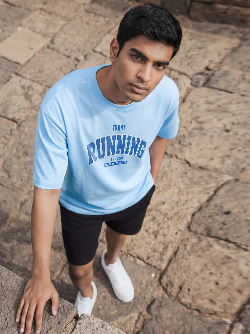 RUNNING Men's Oversized T-Shirt