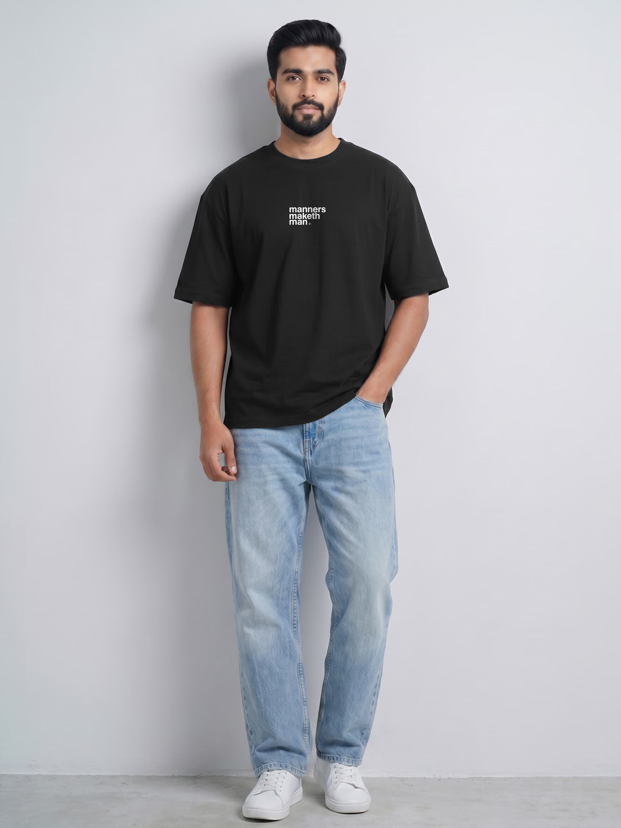 Manners Maketh Men's Oversized T-Shirt