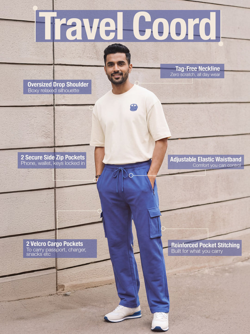 777 Cotton Men's 240 GSM AirEase Co-ord