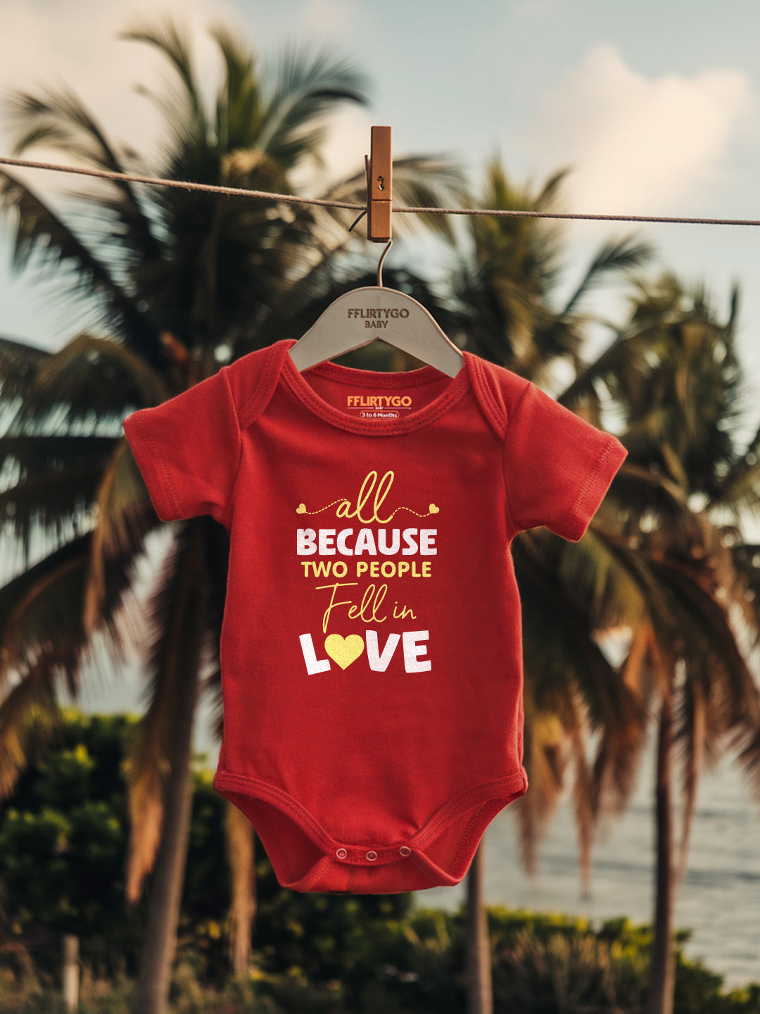 Fell In Love Baby Romper | Onesies