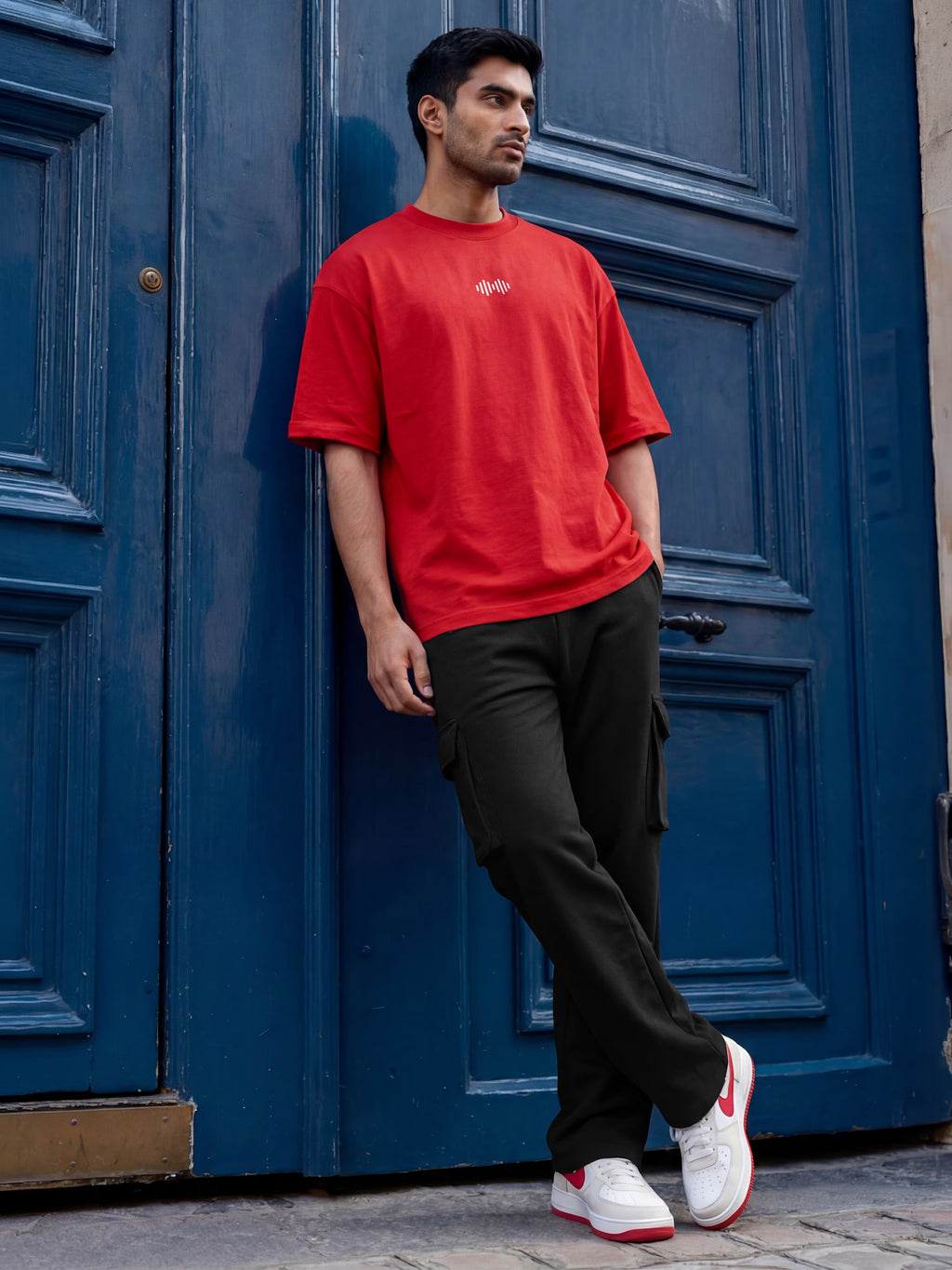 Music Cotton Men's Oversized T-Shirt