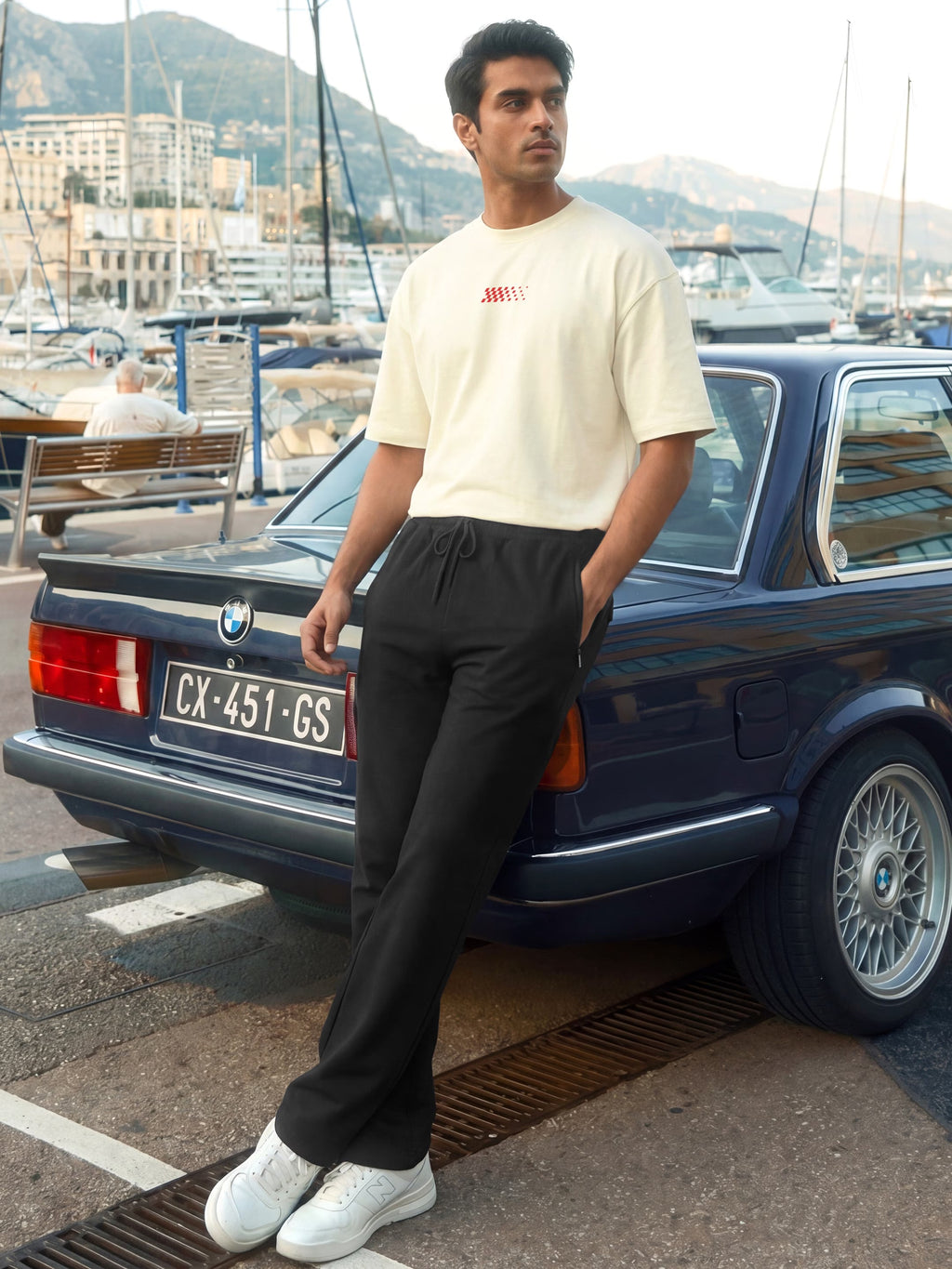 Monaco Cotton Men's Oversized T-Shirt