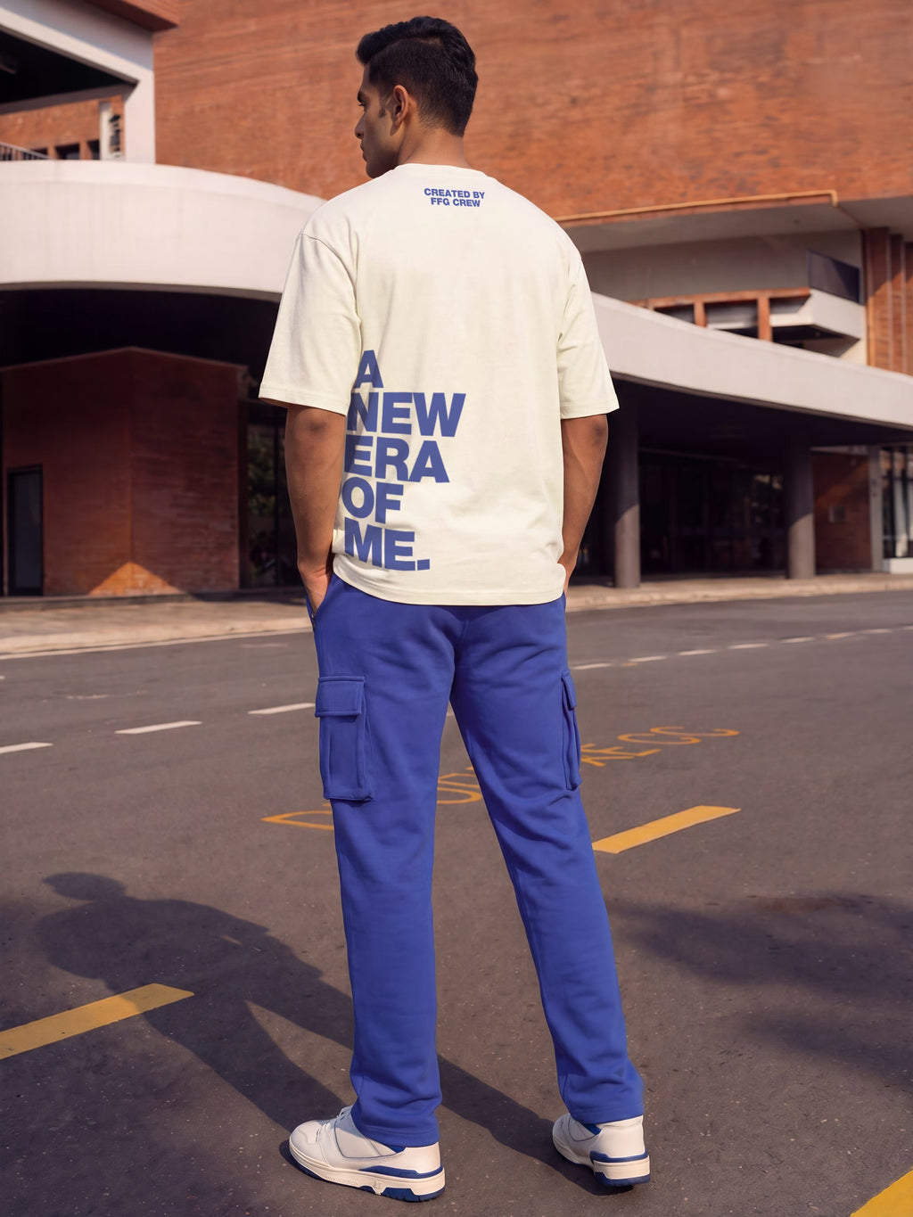 New Era Cotton Men's Oversized T-Shirt