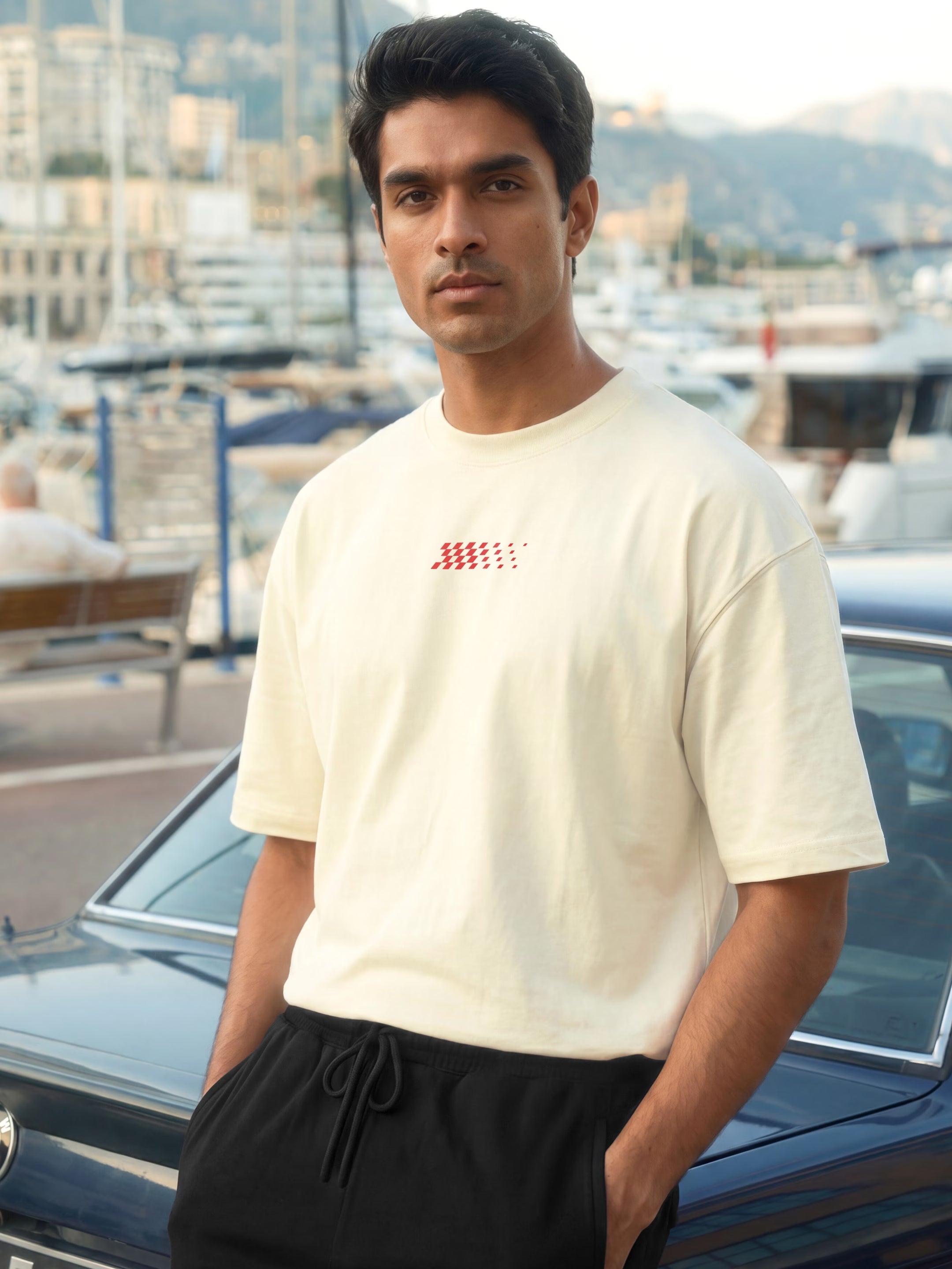 Monaco Cotton Men's Oversized T-Shirt