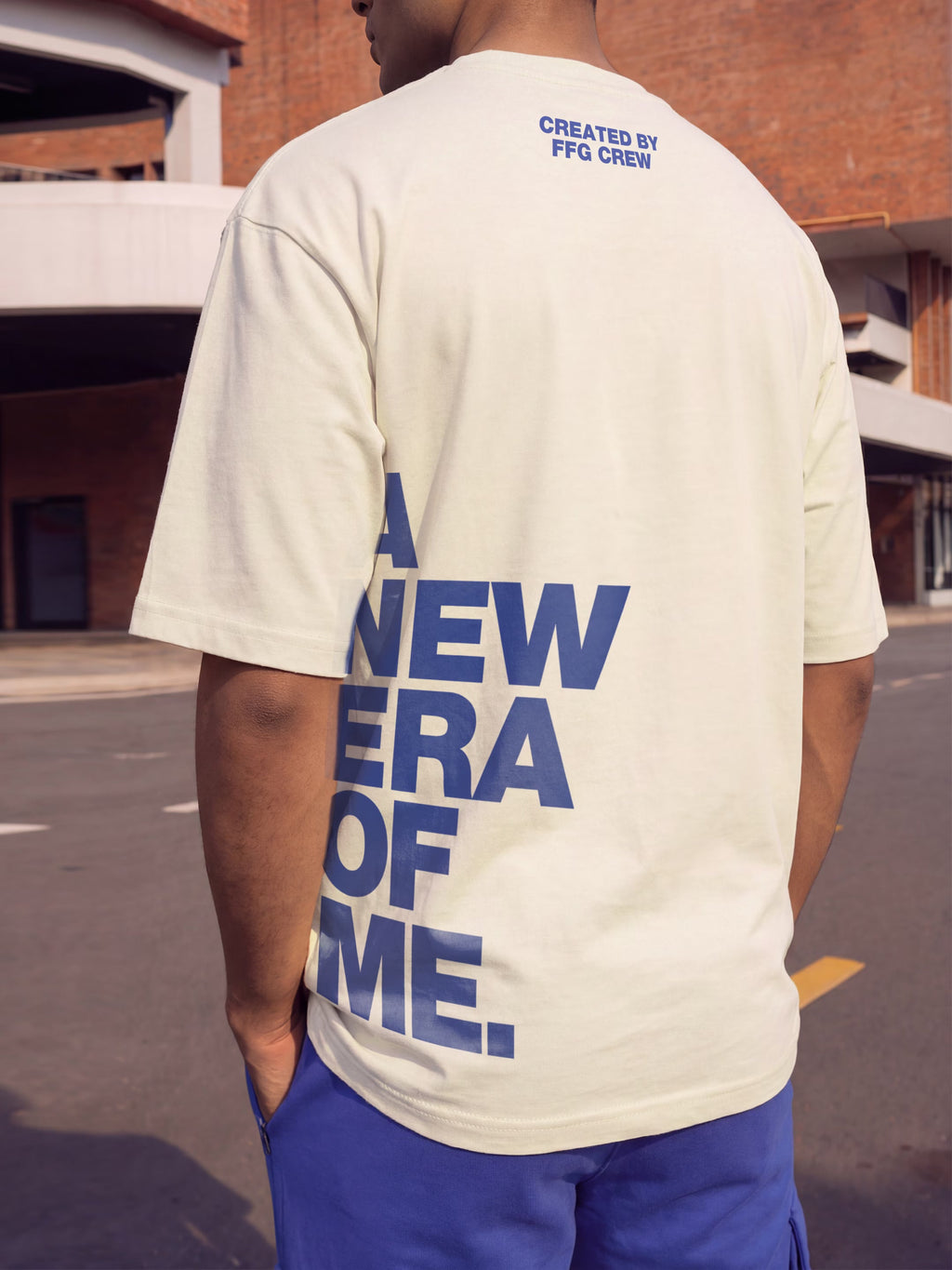 New Era Cotton Men's Oversized T-Shirt