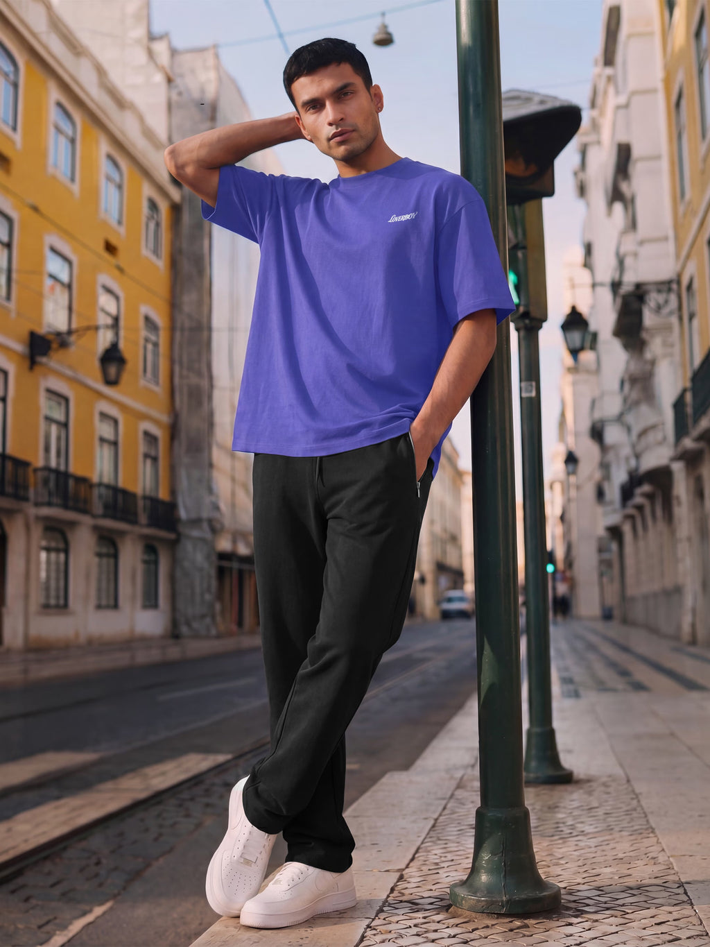 Lover Boy Cotton Men's Oversized T-Shirt