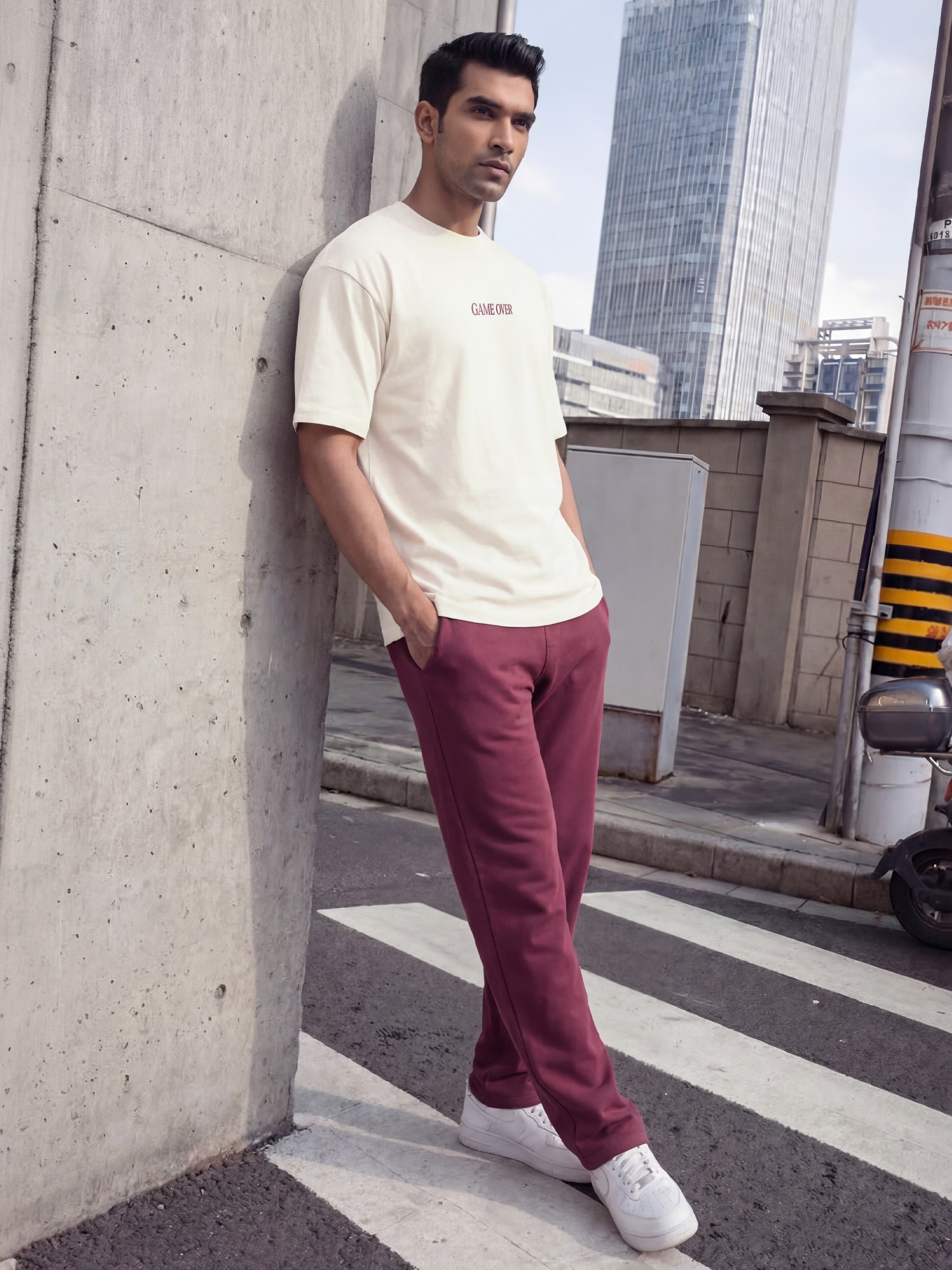 Game Over Cotton Men's Oversized T-Shirt