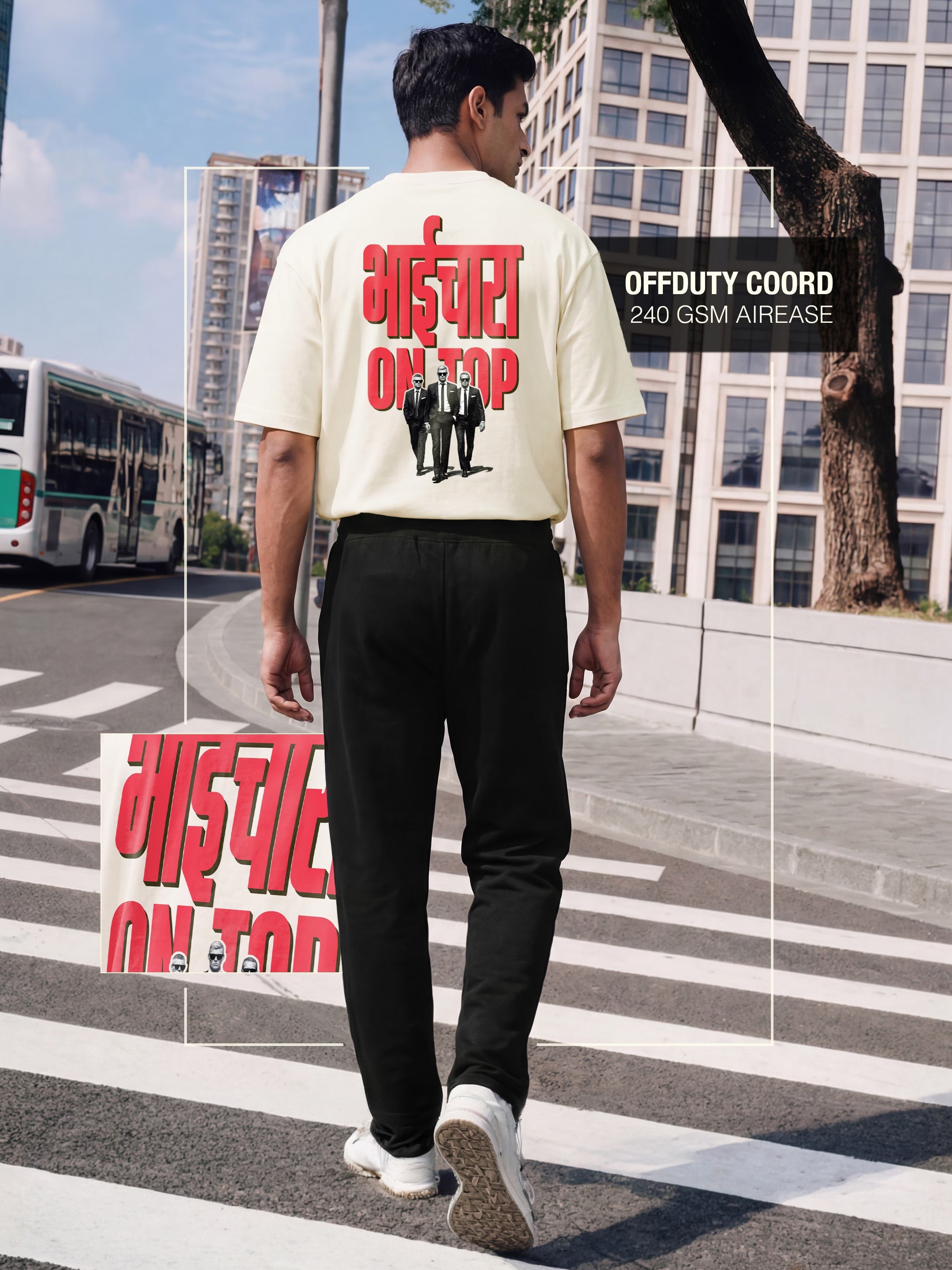 Bhai Chara Cotton Men's 240 GSM AirEase Co-ord