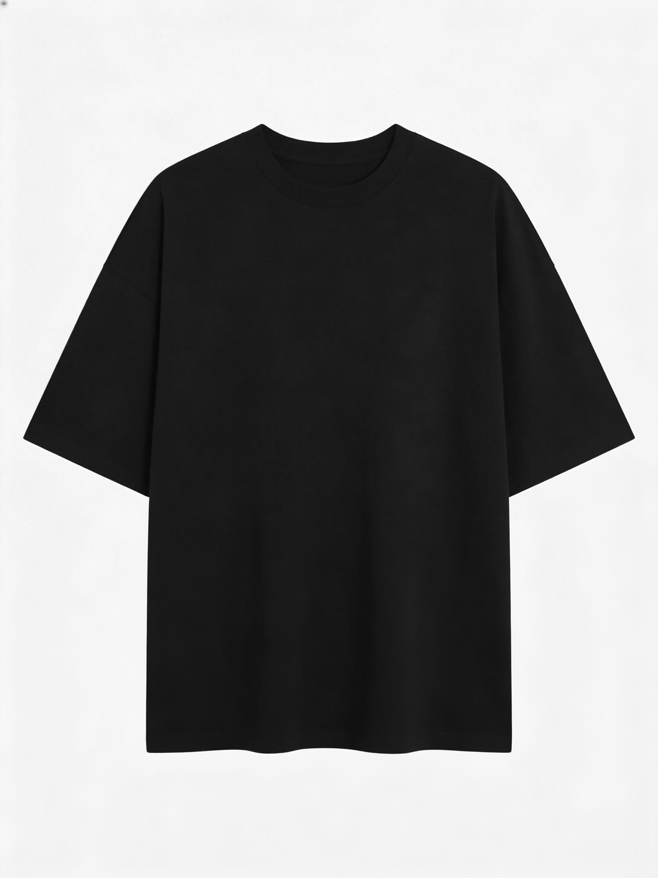 Black Men's Oversized T-Shirt