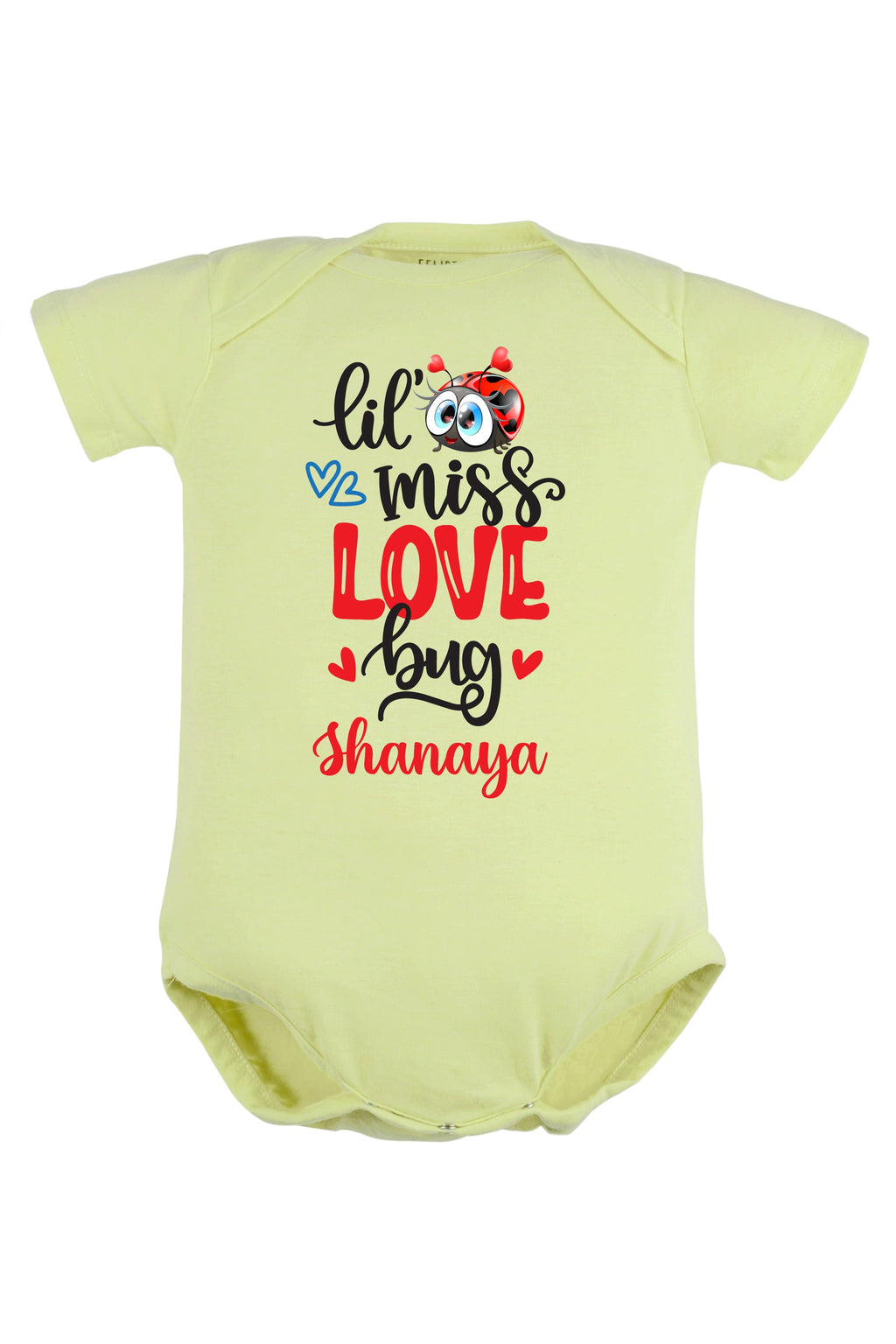 Lil Miss Love Bug Baby Romper | Onesies w/ Custom Name