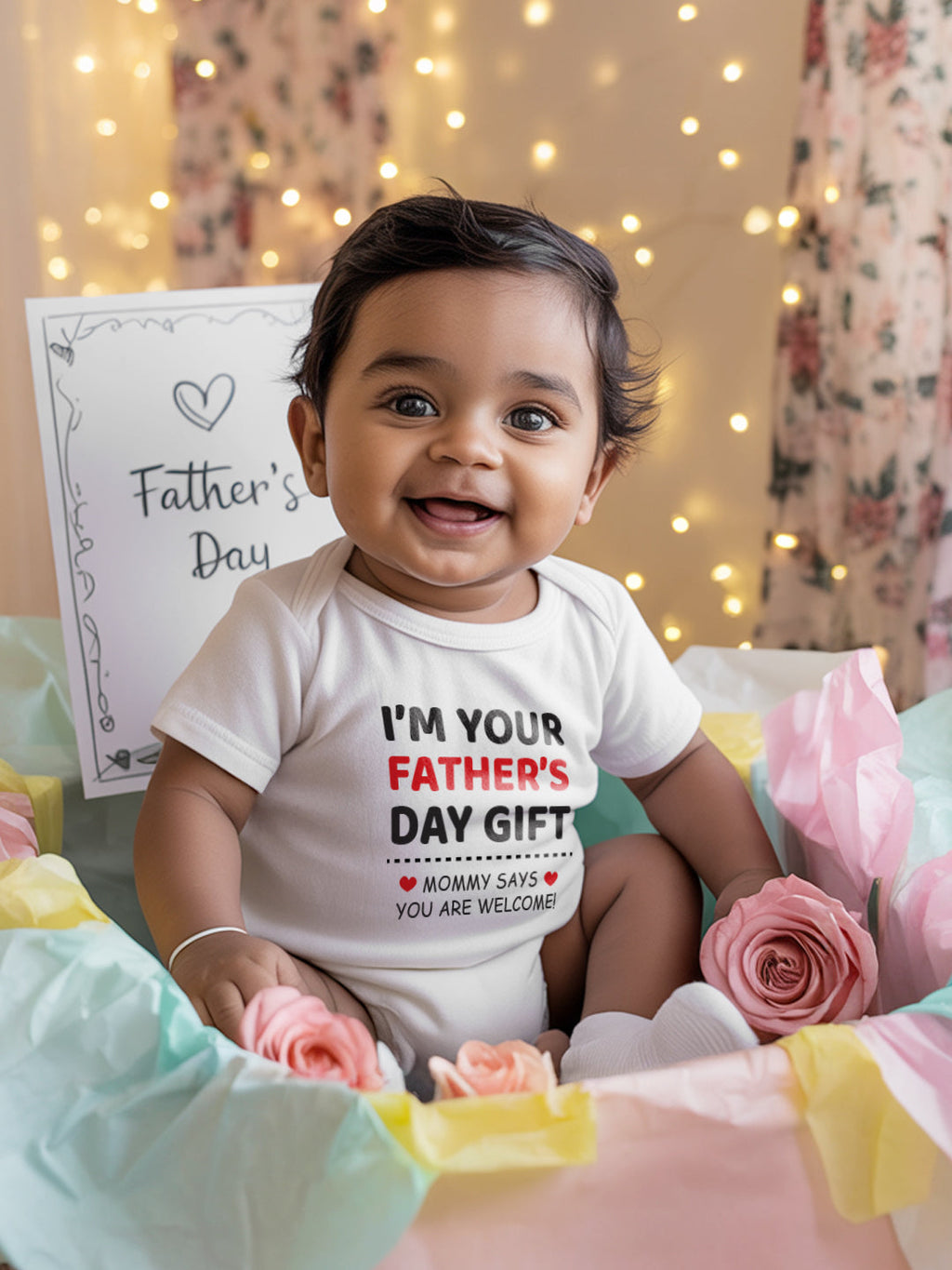 I'M Your Father's Day Gift Baby Romper | Onesies