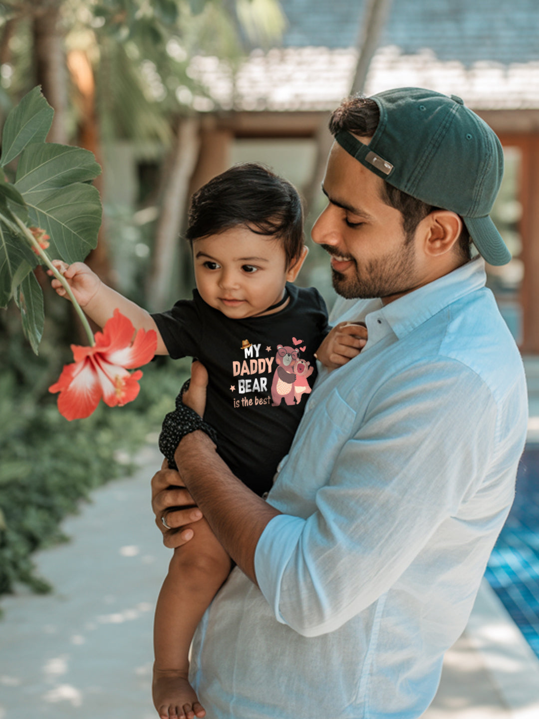 My Daddy Bear Is The Best Baby Romper | Onesies