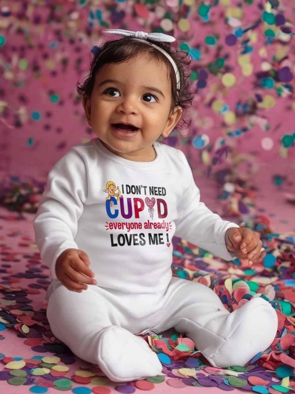 I Don't Need Cupid Baby Romper | Onesies