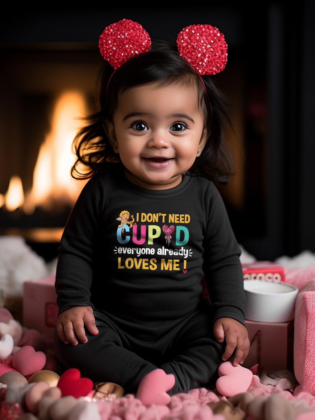 I Don't Need Cupid Baby Romper | Onesies