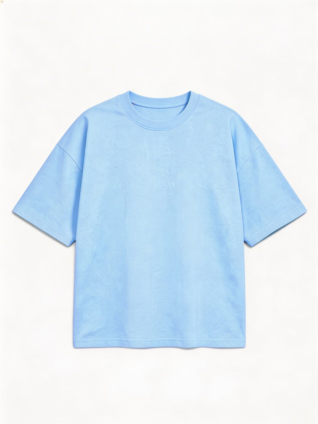 Sky Blue Men's Oversized T-Shirt