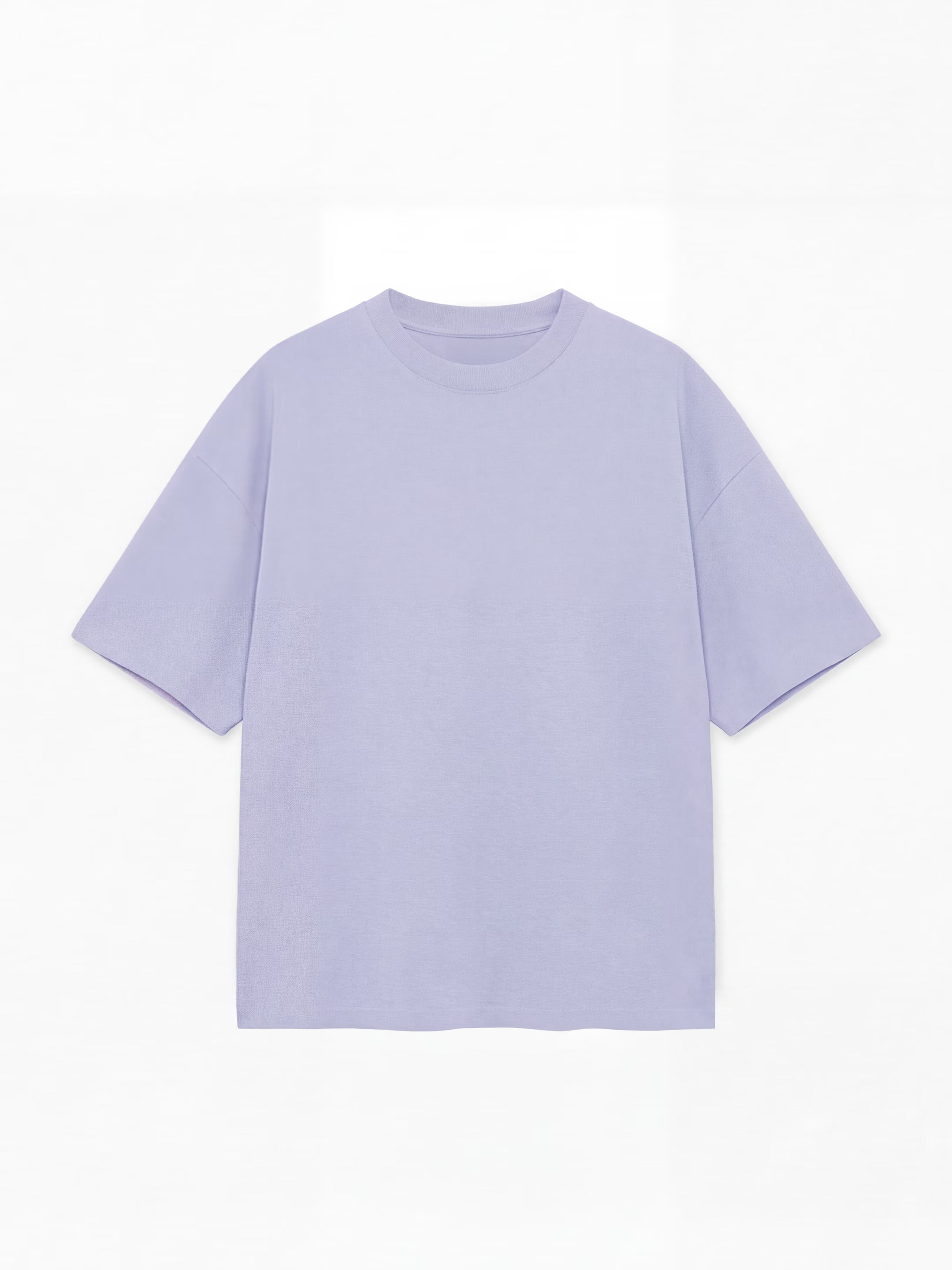 Light Purple Men's Oversized T-Shirt