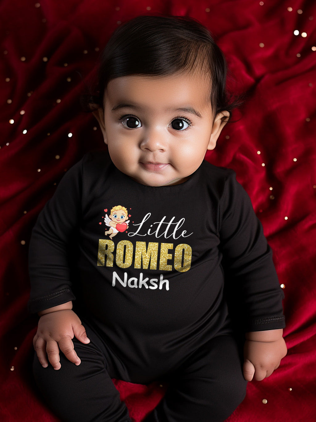 Little Romeo Baby Romper | Onesies w/ Custom Name