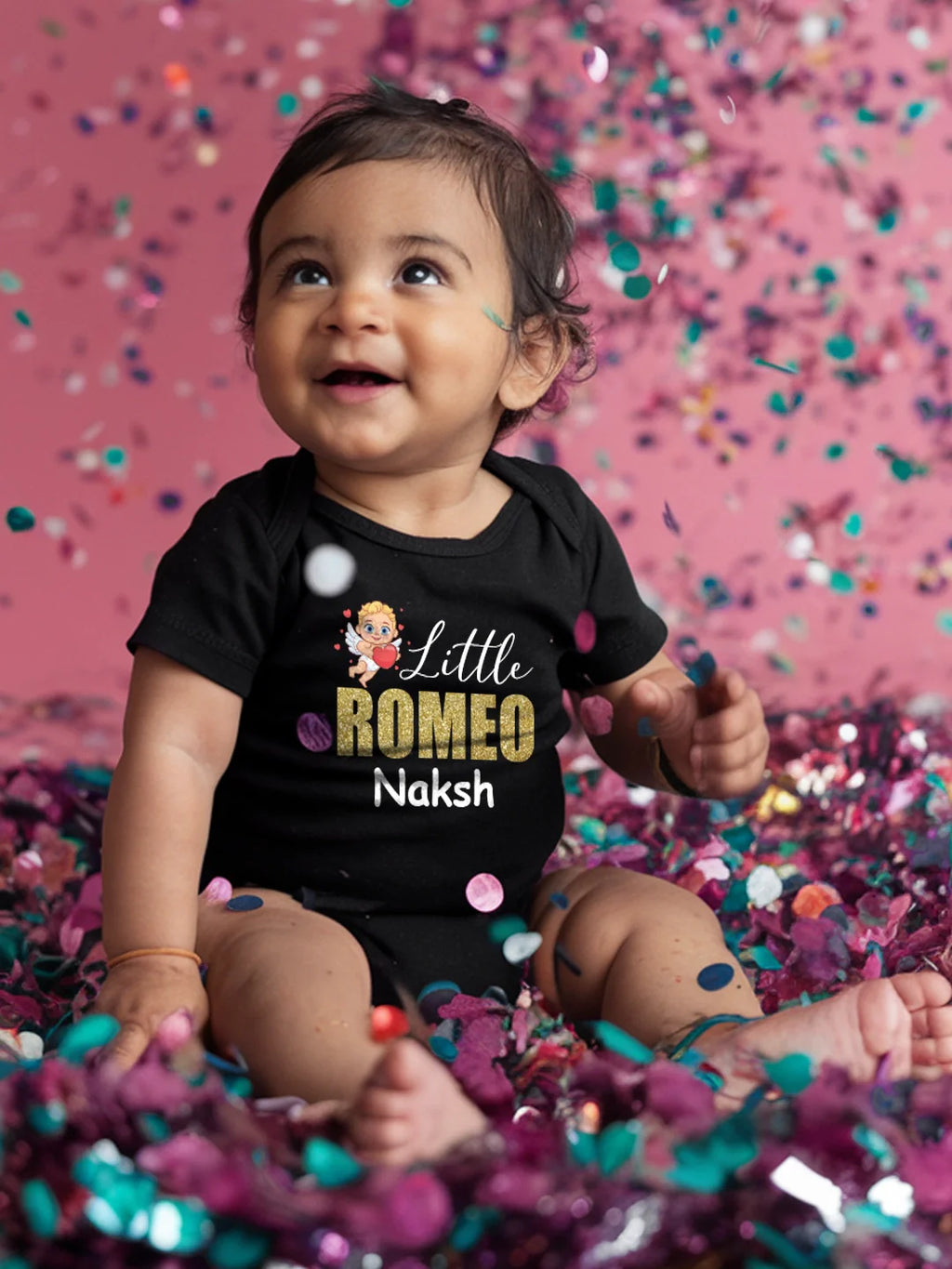 Little Romeo Baby Romper | Onesies w/ Custom Name