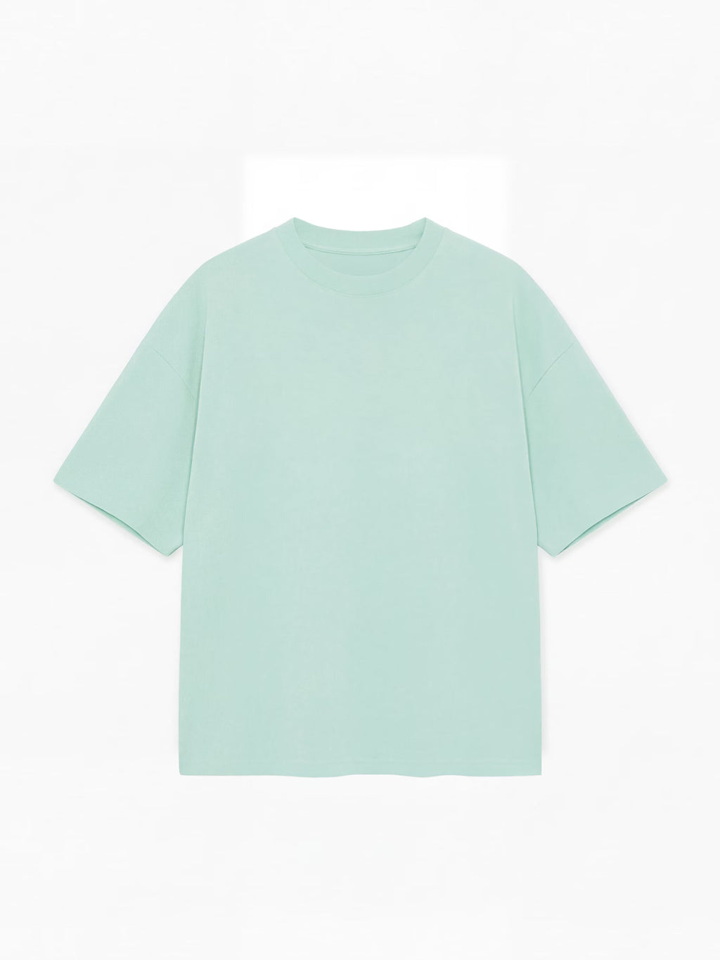 Mint Green Men's Oversized T-Shirt
