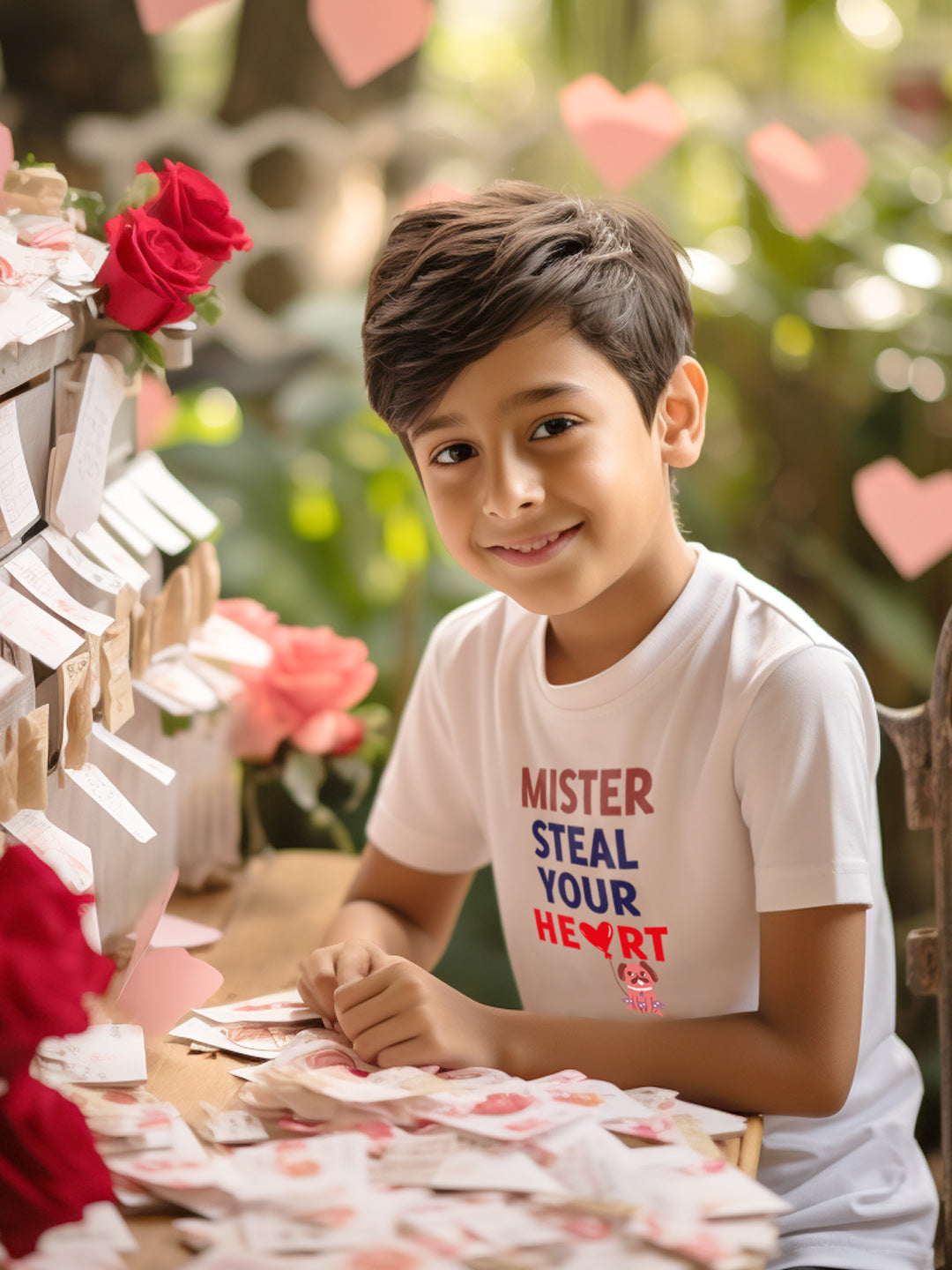 Mister Steal Your Heart Kids T Shirt