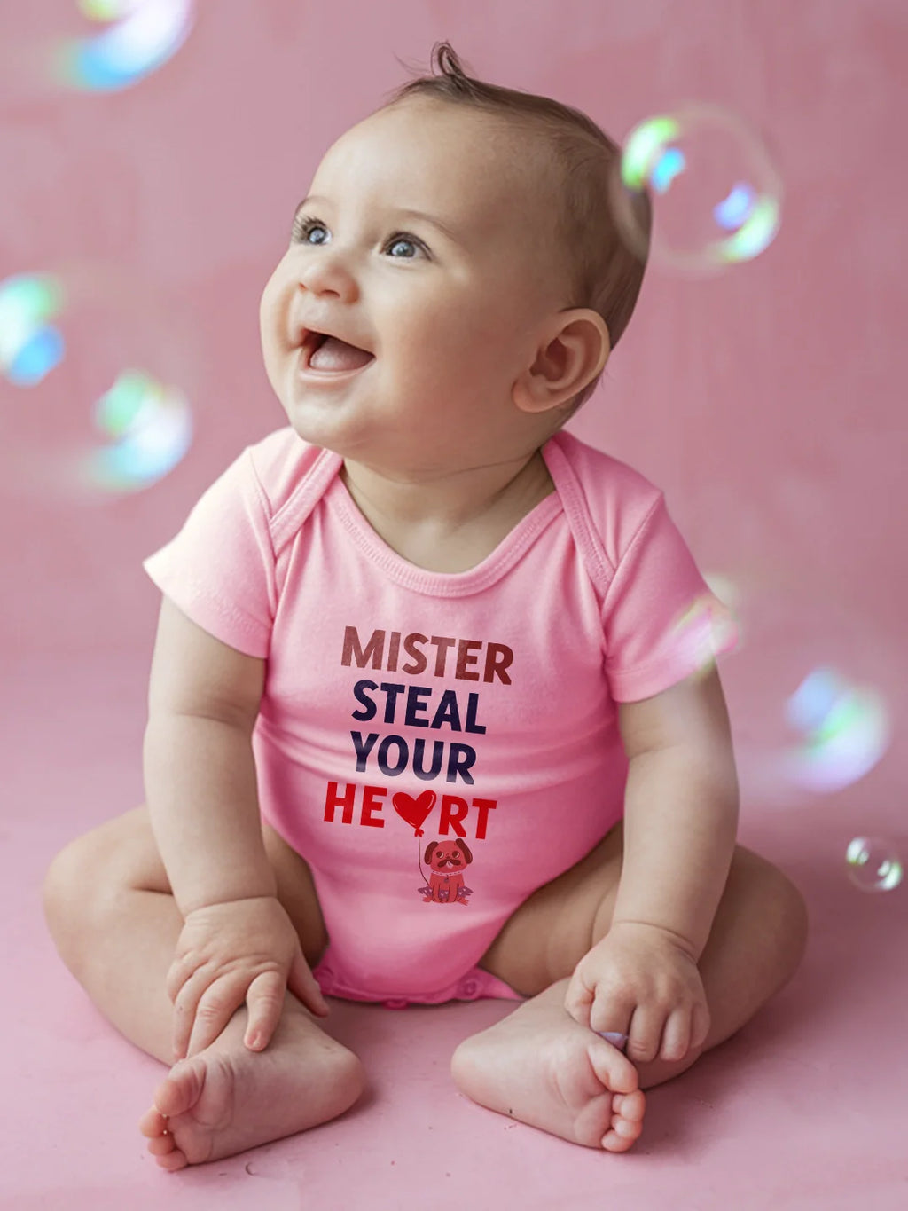 Mister Steal your heart Baby Romper | Onesies