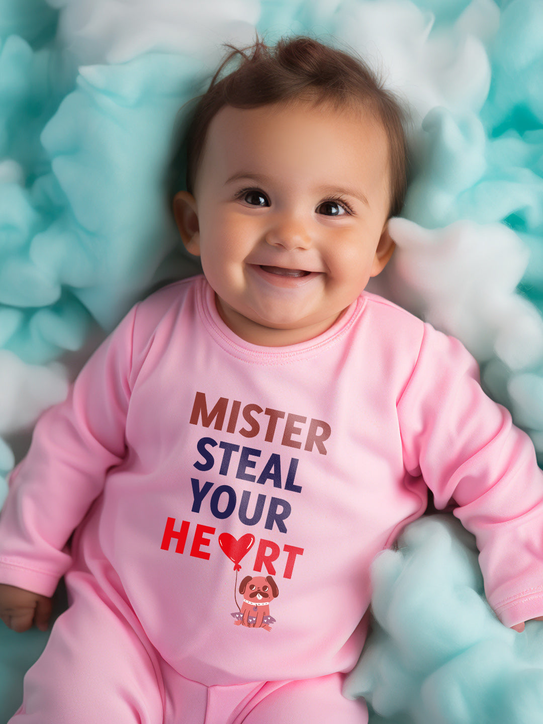 Mister Steal your heart Baby Romper | Onesies
