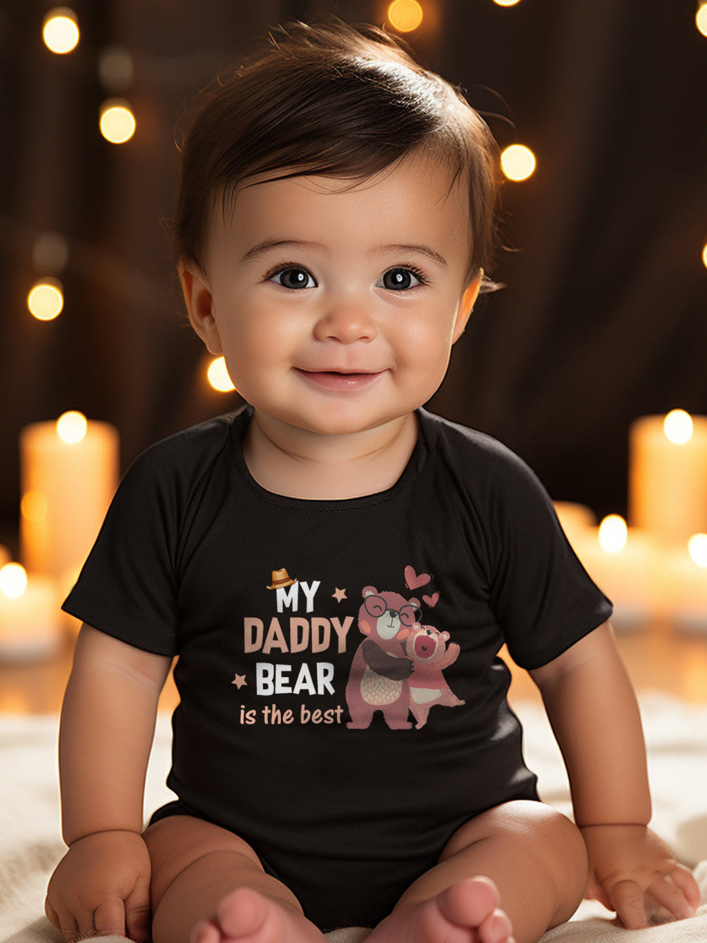 My Daddy Bear Is The Best Baby Romper | Onesies