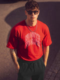 No Guts No Glory Cotton Men's Oversized T-Shirt