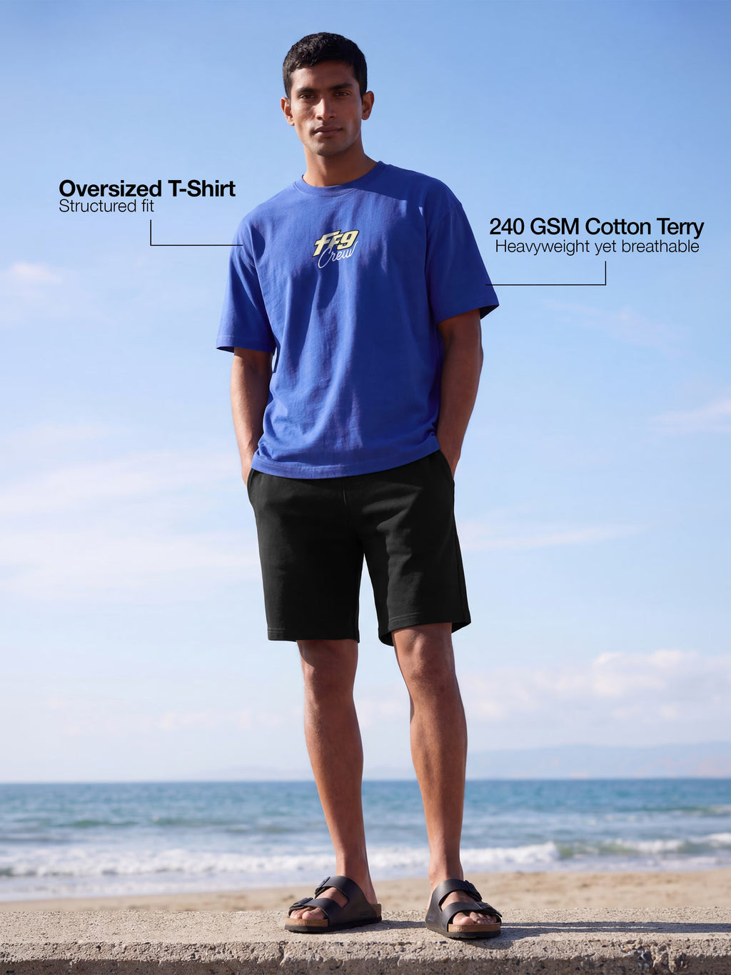 One Of One Cotton Men's Oversized T-Shirt