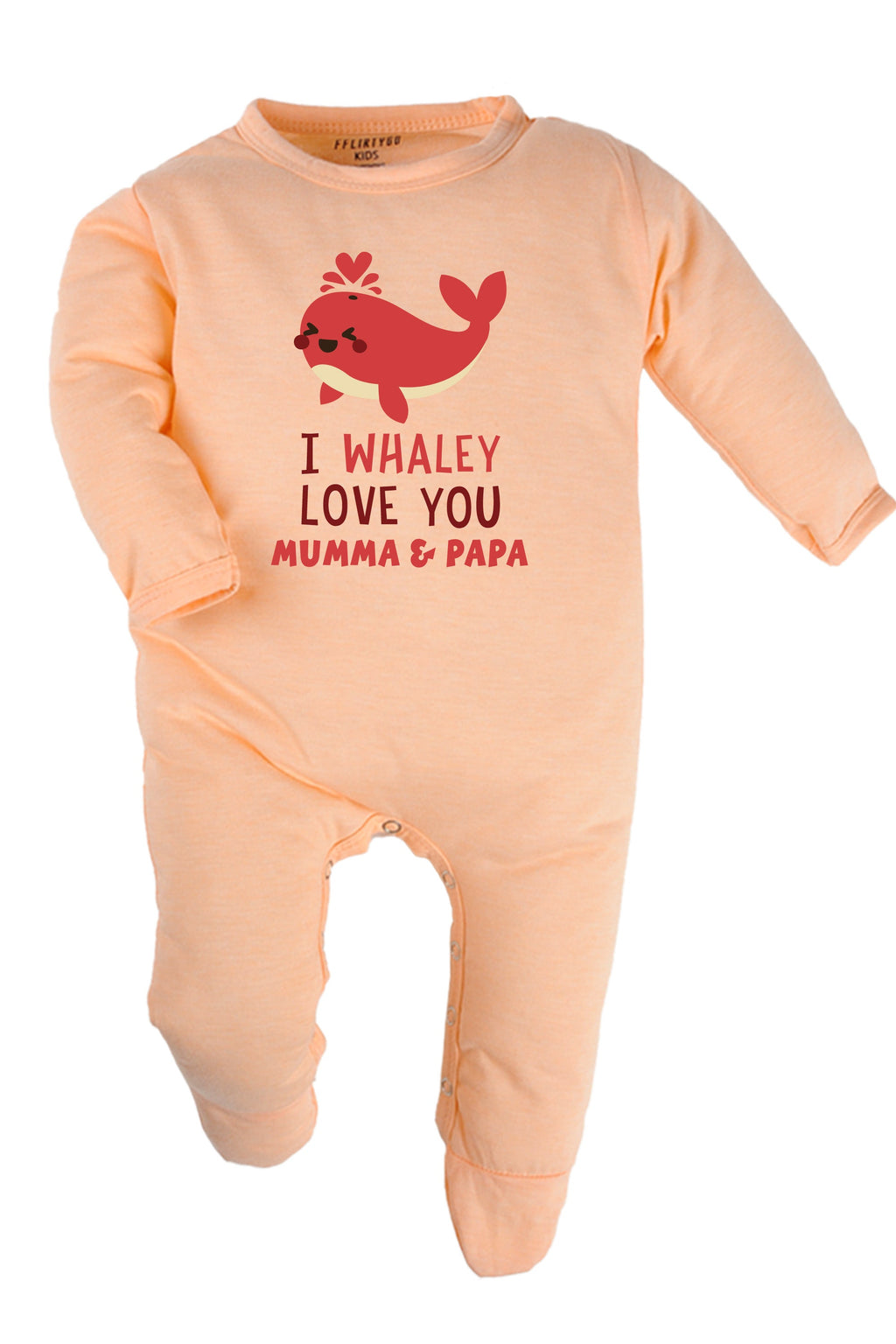 I Whaley Love You Baby Romper | Onesies