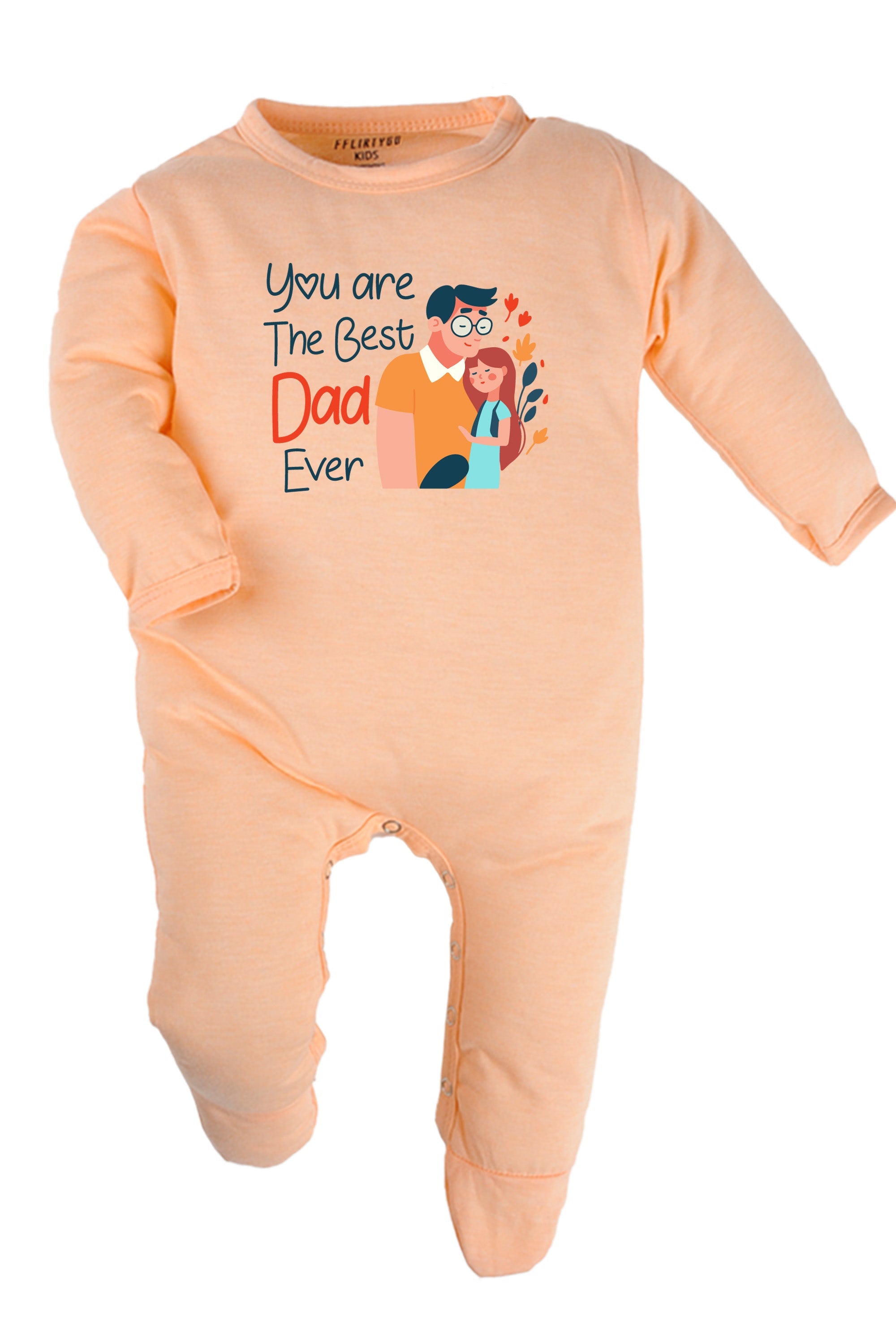 You Are the Best Dad Ever (Girl) Baby Romper | Onesies