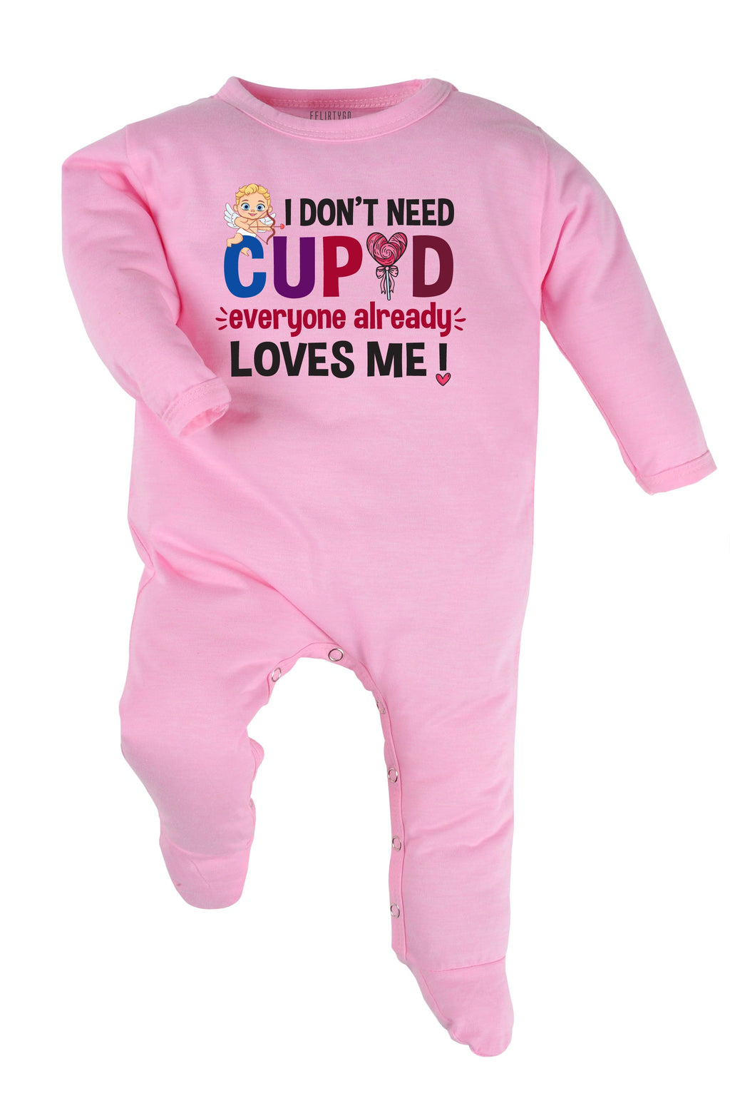 I Don't Need Cupid Baby Romper | Onesies