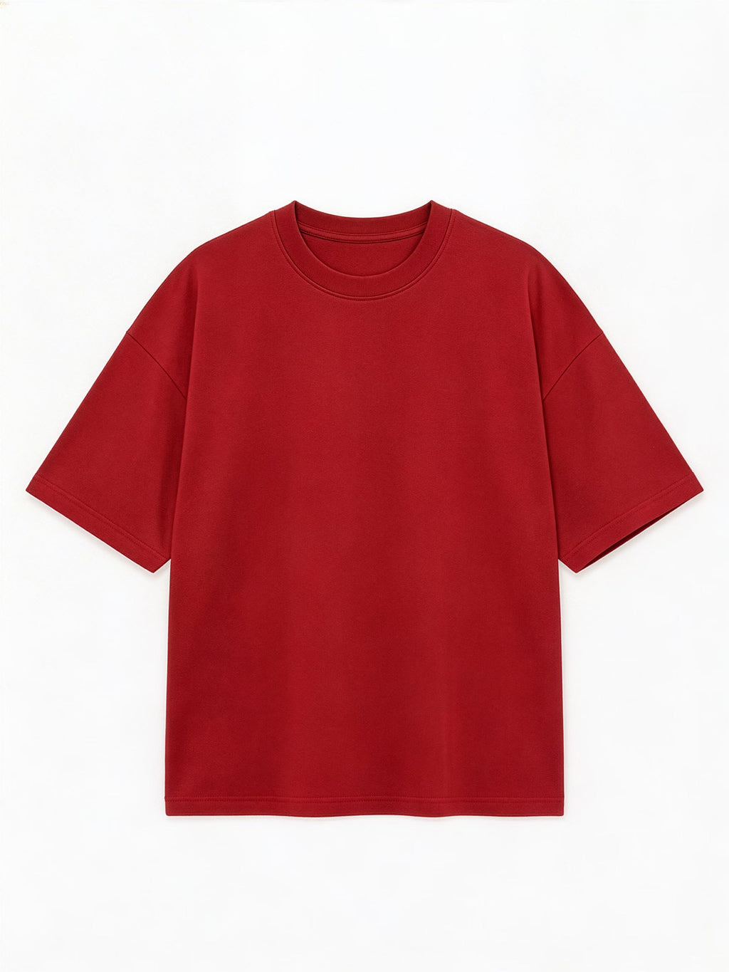 Red Men's Oversized T-Shirt