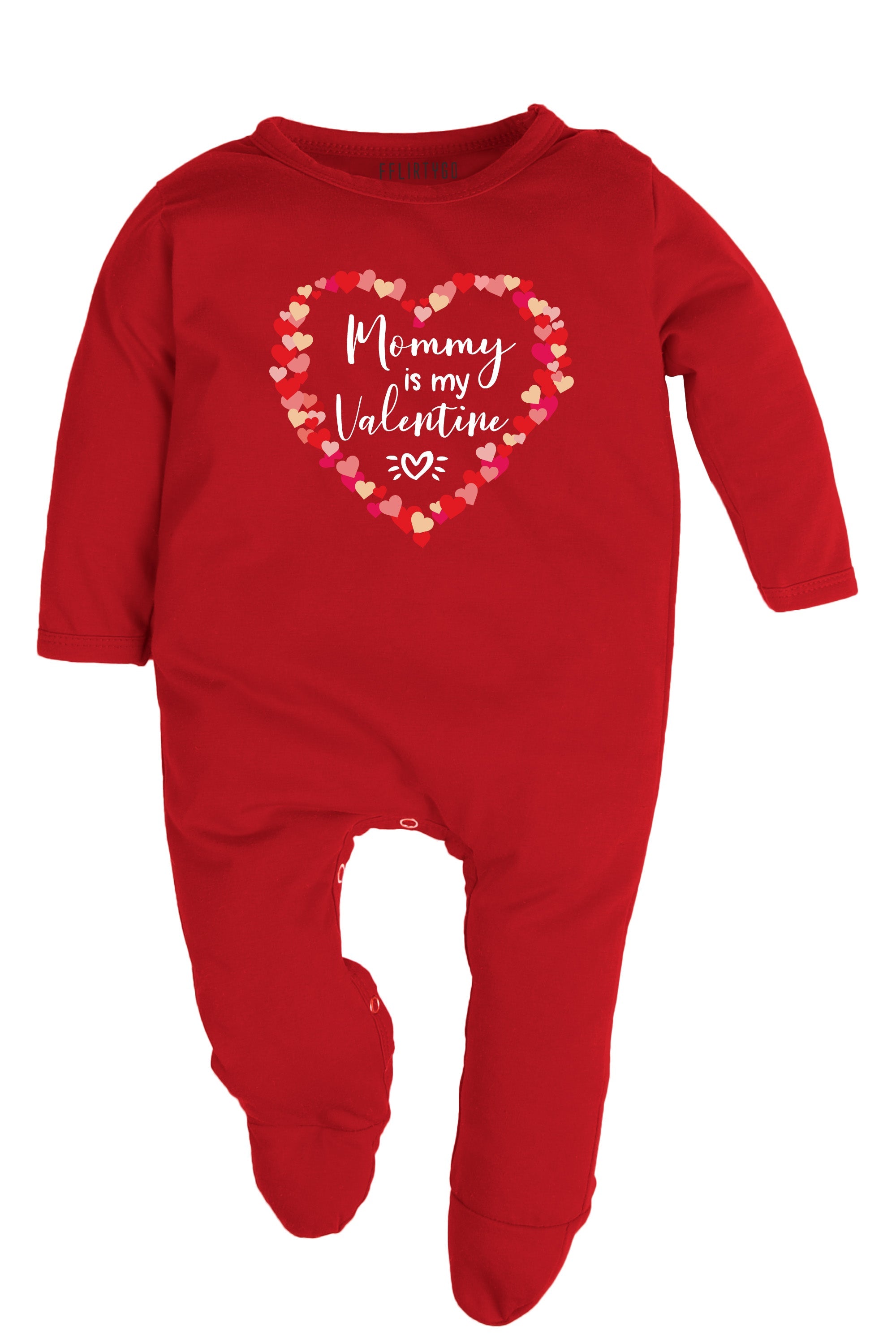 Mommy Is My Valentine Baby Romper | Onesies