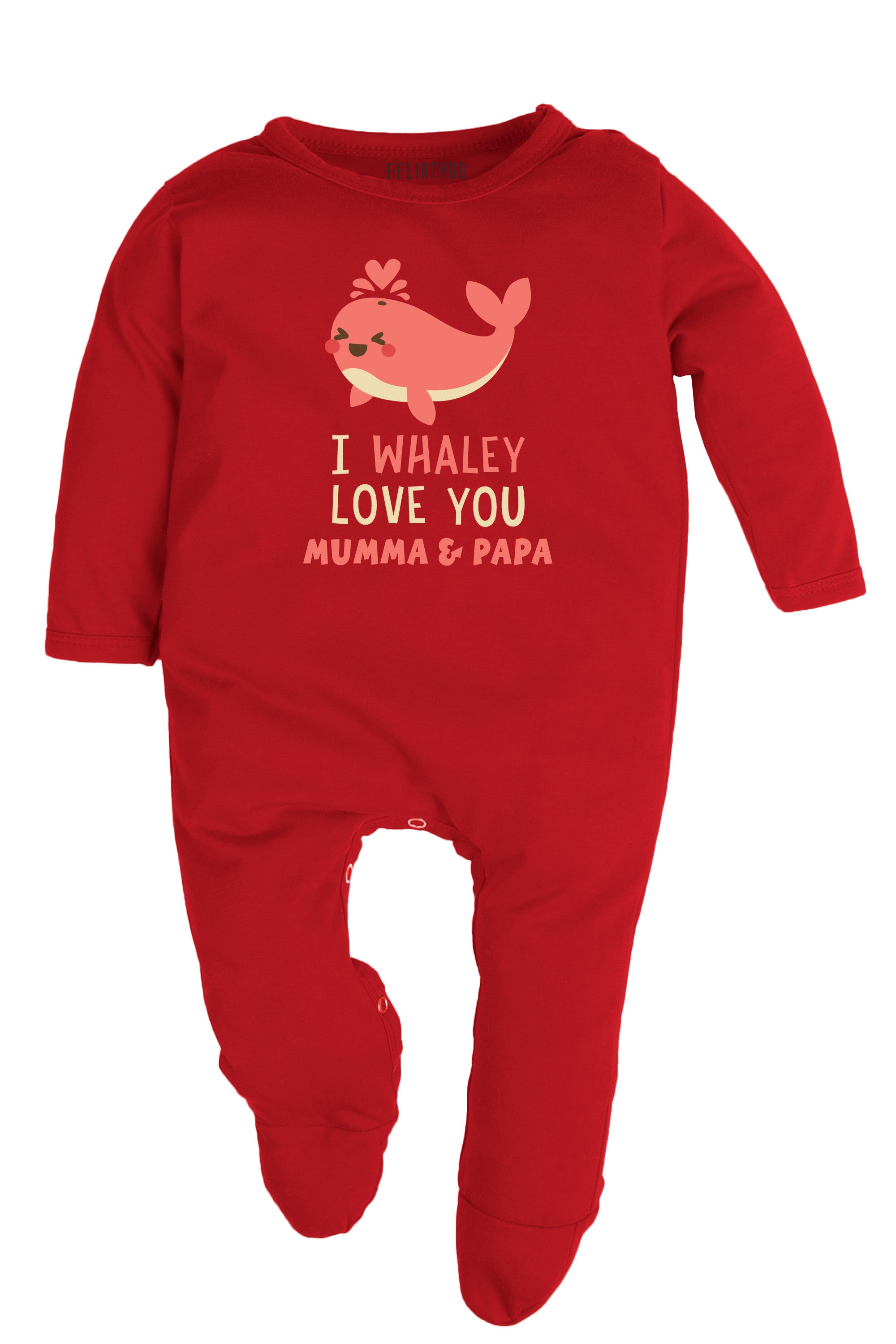 I Whaley Love You Baby Romper | Onesies