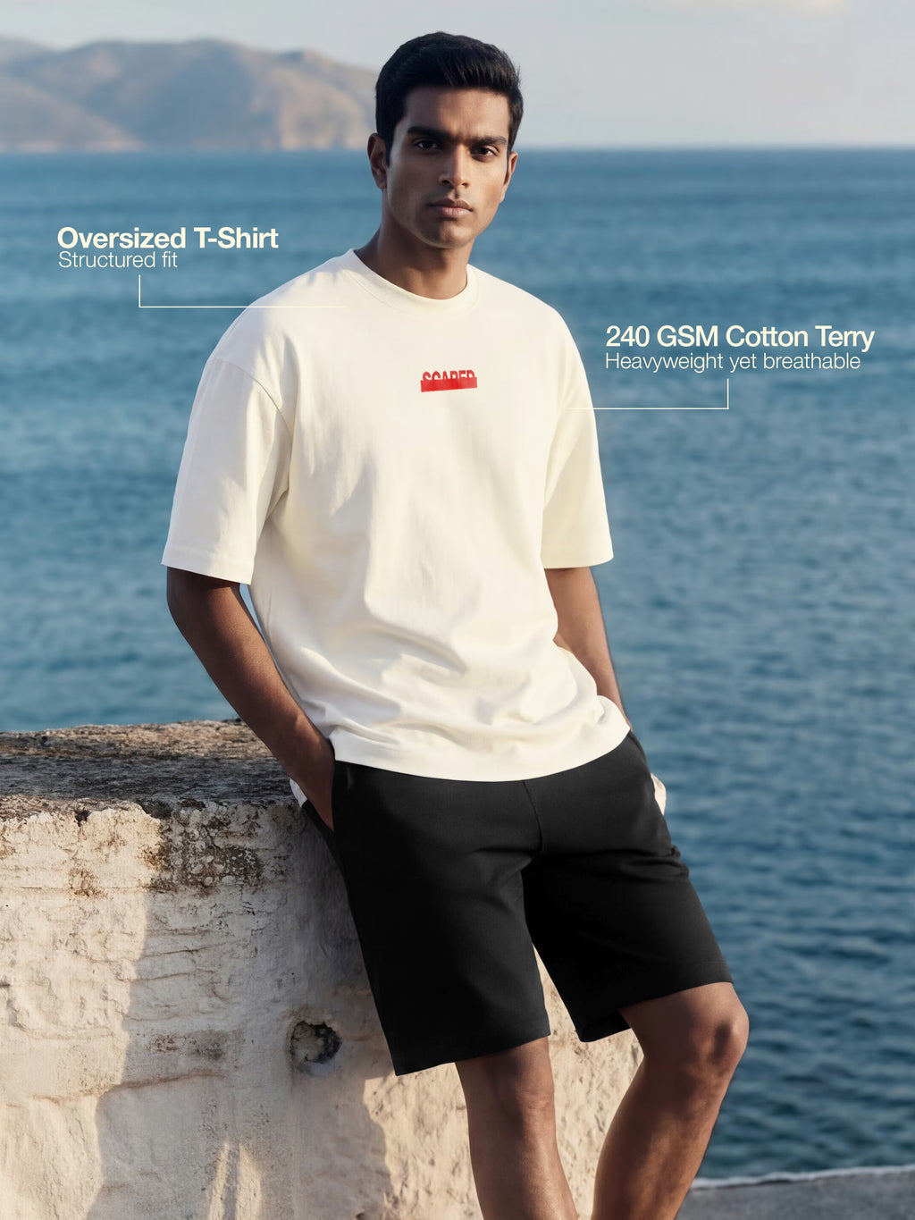 Scared Money Men's Oversized T-Shirt