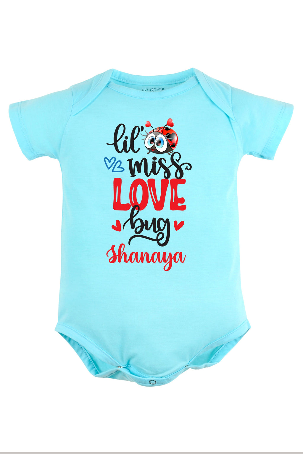 Lil Miss Love Bug Baby Romper | Onesies w/ Custom Name