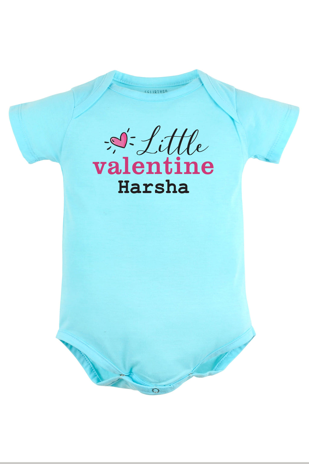 Little Valentine Baby Romper | Onesies w/ Custom Name