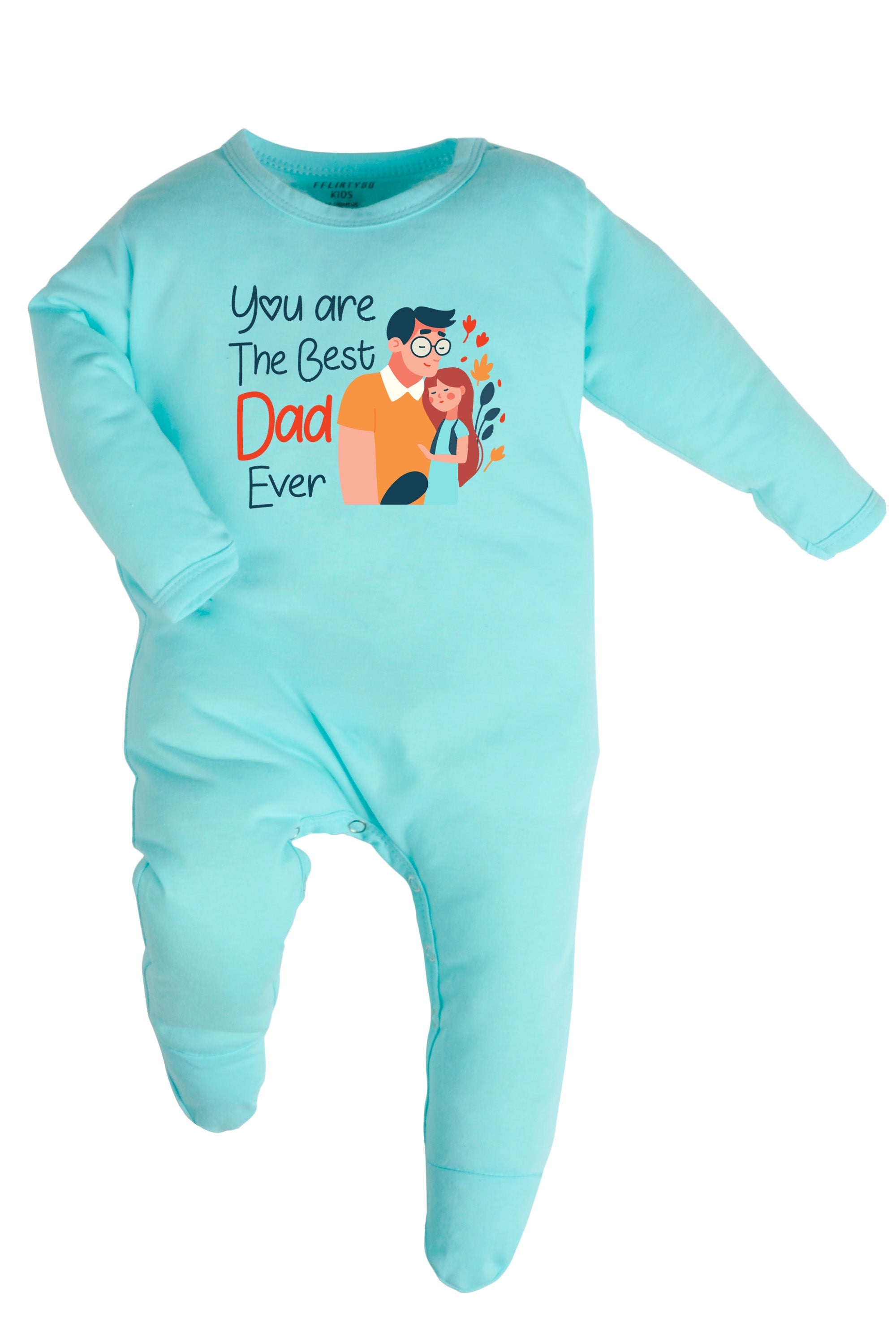 You Are the Best Dad Ever (Girl) Baby Romper | Onesies